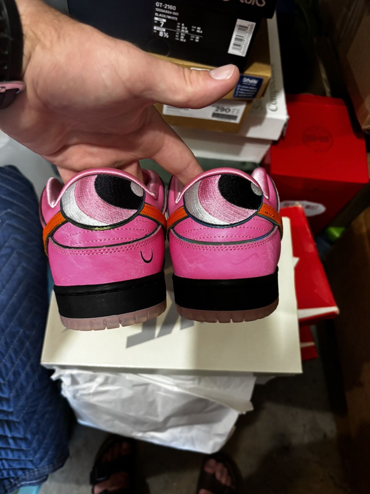 Nike Nike SB Dunk Low The Powerpuff Girls Blossom Size US 11.5 / EU 44-45 - 4 Thumbnail
