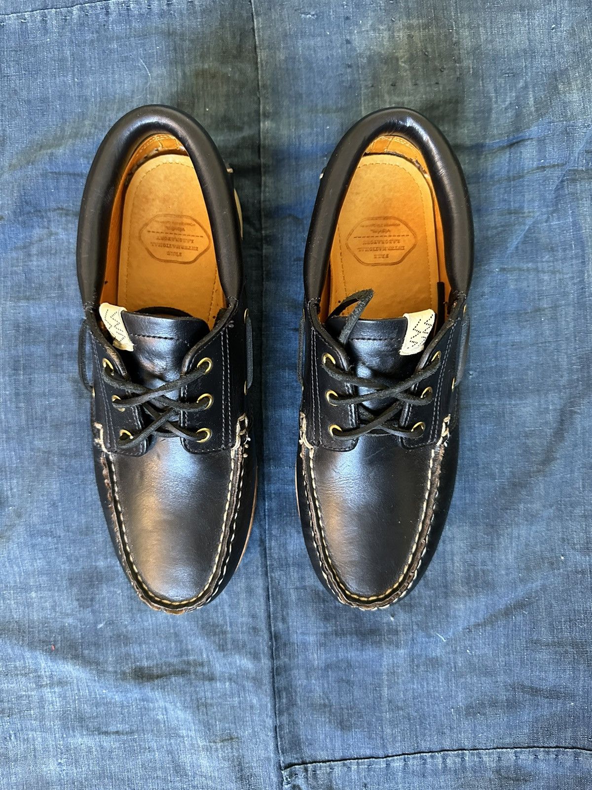 Visvim Wallace Deck Folk - Black - Size 11 | Grailed