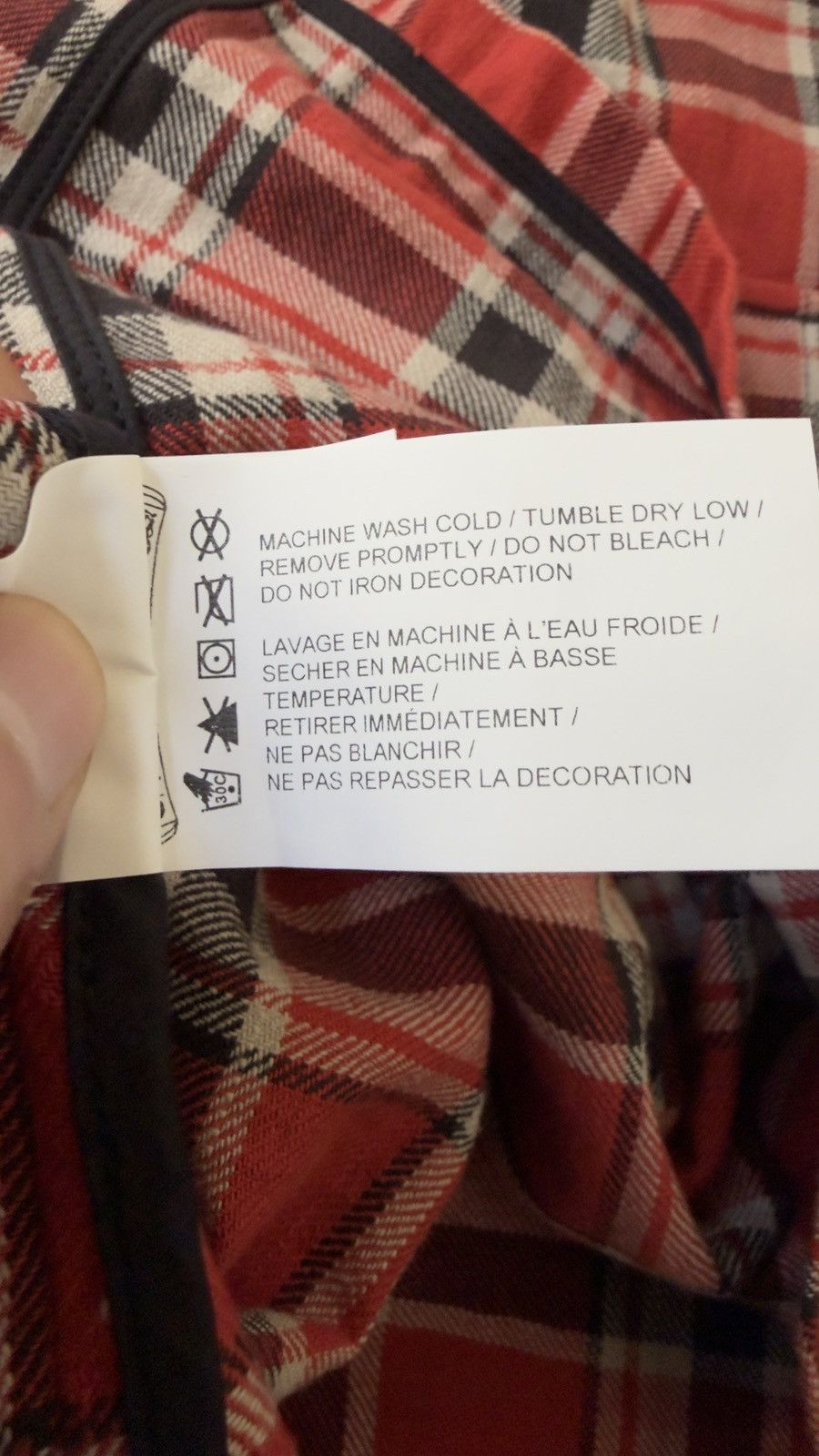 Chrome Hearts RARE! Chrome Hearts Work Dog Scripts Flannel Jacket Size US XS / EU 42 / 0 - 10 Thumbnail