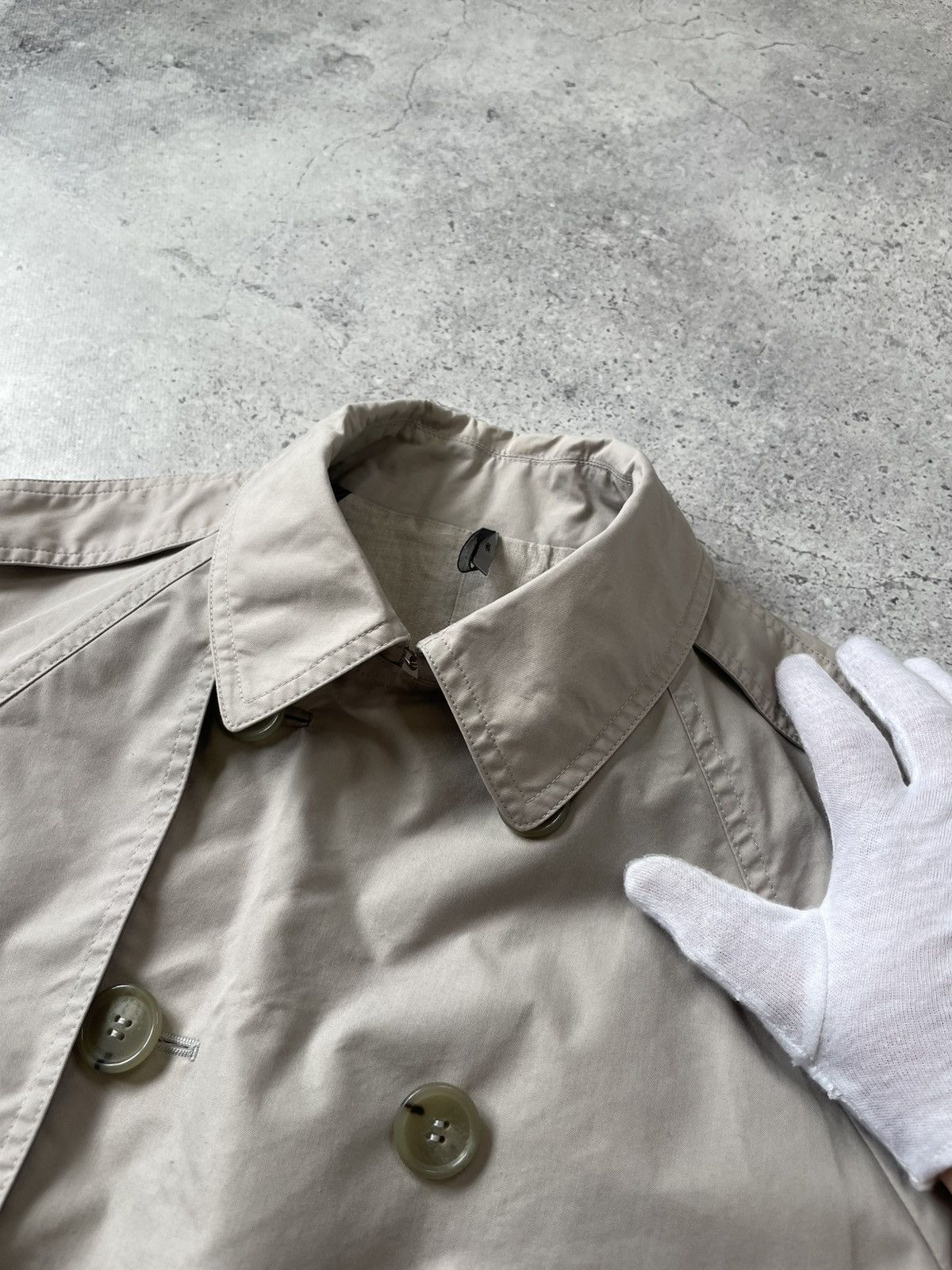 Dior Dior Homme Double Breasted Beige Trench Coat Men’s Size 48 Size US M / EU 48-50 / 2 - 8 Thumbnail