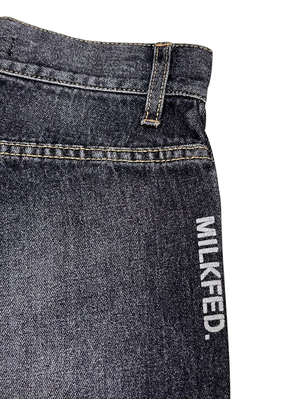 MILKFED 💥RARE🔥Vintage MILKFED. Panel Ultra Flare Denim Petite Rare Size 25" / US 0 / IT 36 - 6 Thumbnail