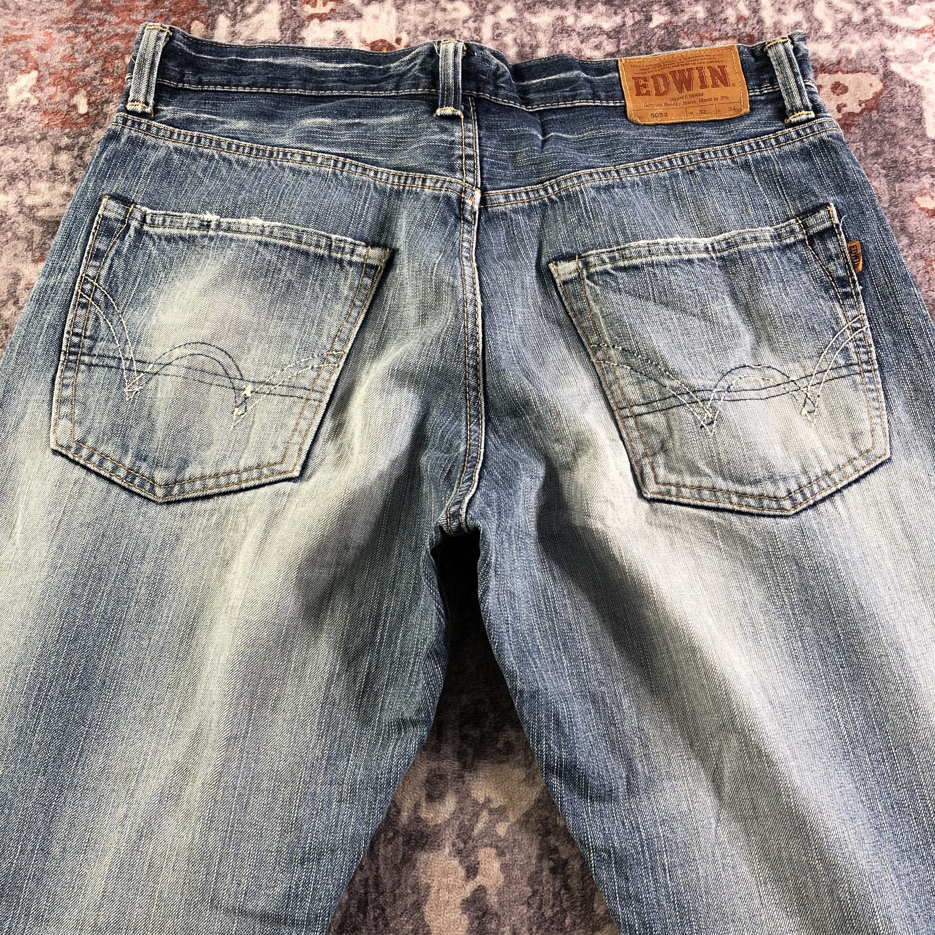 Edwin Vintage Edwin 505Z Selvedge Jeans-JM3533 Size US 36 / EU 52 - 5 Thumbnail