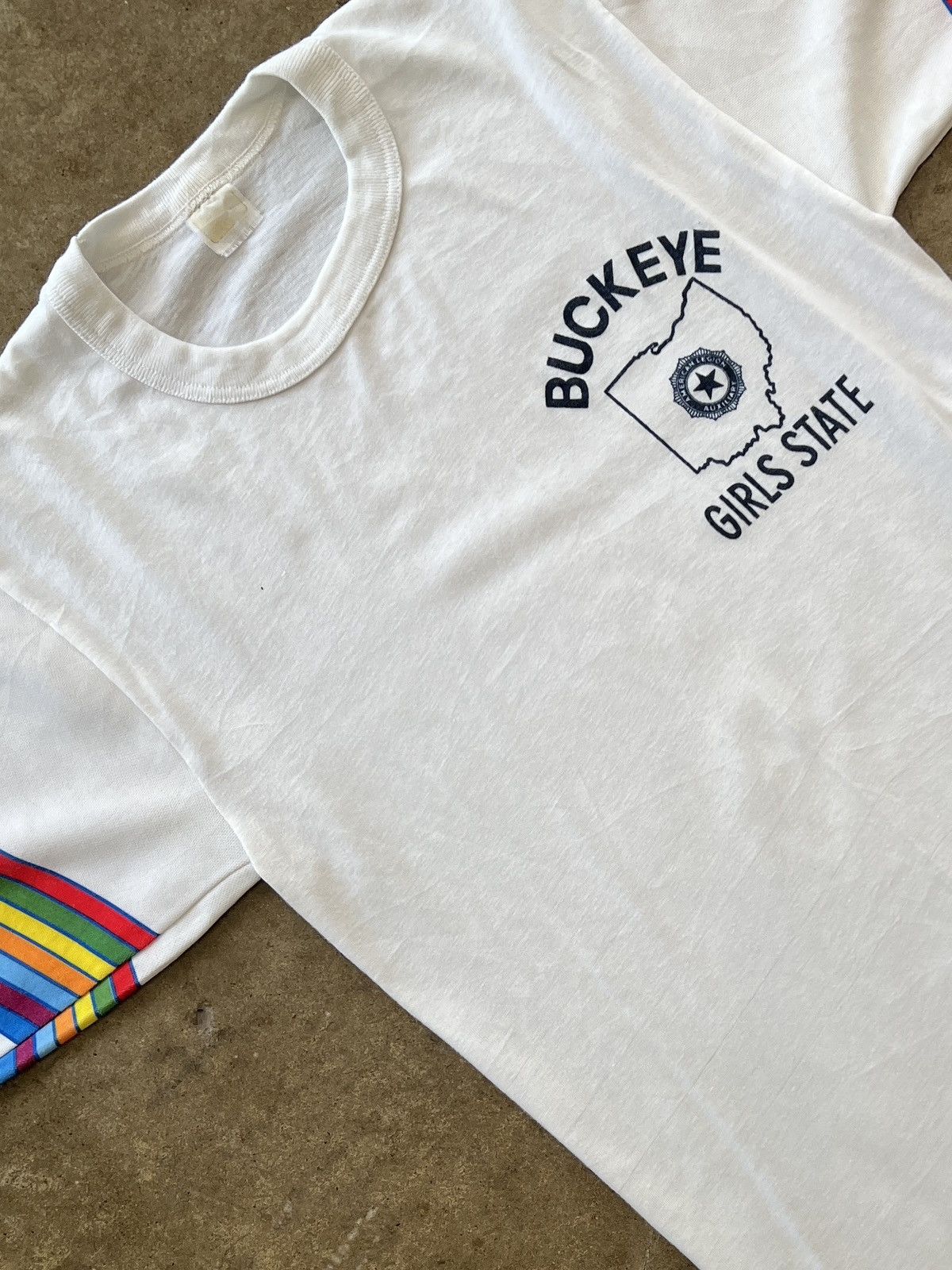 Vintage True Vintage 70s Buckeye Girls State Rainbow Medium Size M / US 6-8 / IT 42-44 - 1 Thumbnail