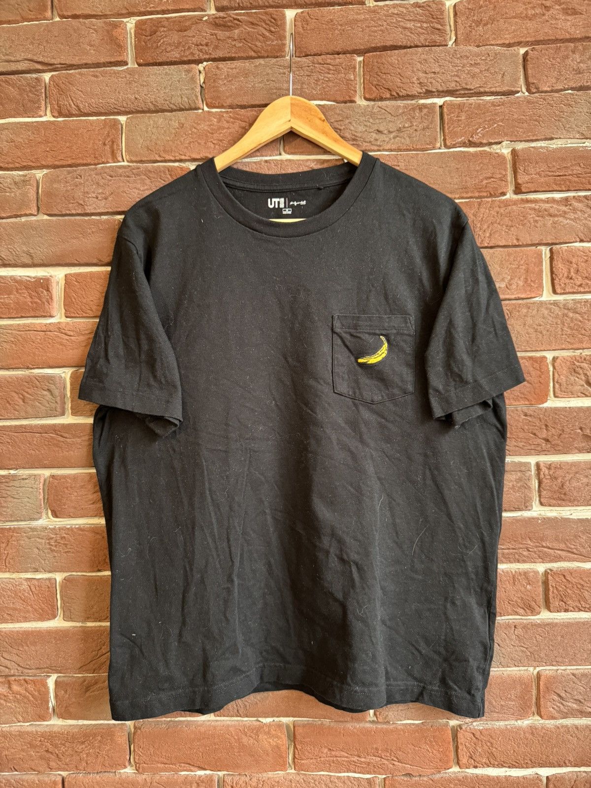 Andy Warhol × Uniqlo Andy Warhol x Uniqlo Pocket Banana Velvet Underground Tee M Size US M / EU 48-50 / 2 - 1 Thumbnail