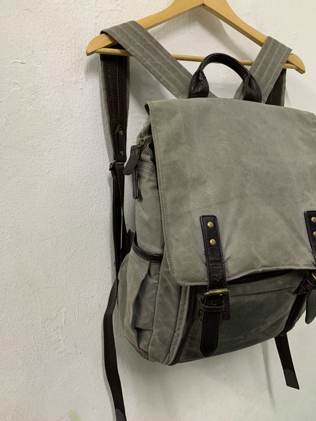 Other ONA Canvas Backpack Leather Trimming Size ONE SIZE - 3 Thumbnail