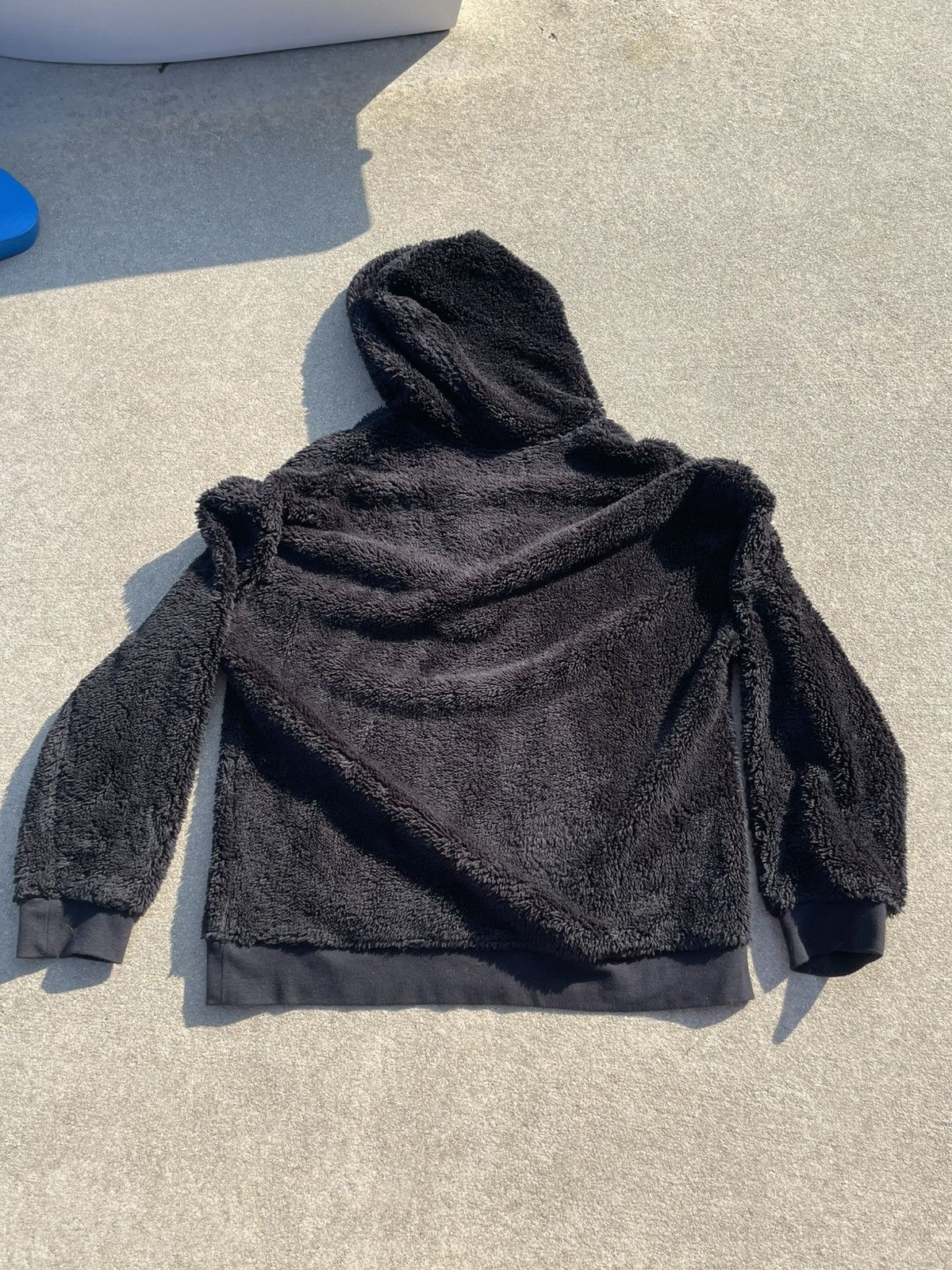 Pacsun Pacsun Black Fur Hoodie Quarterzip Size US M / EU 48-50 / 2 - 7 Thumbnail