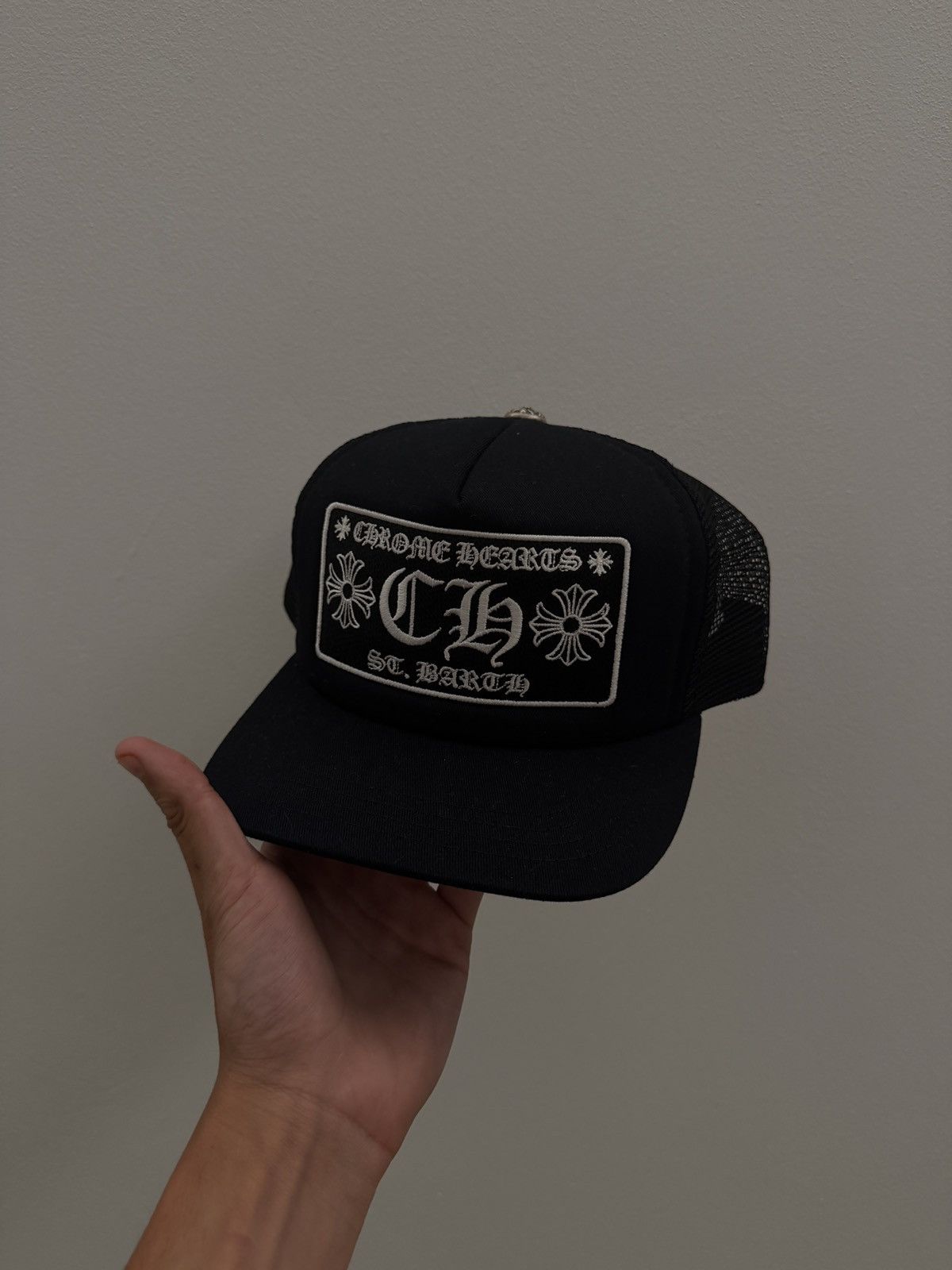 Chrome Hearts Chrome Hearts St Barts Exclusive Trucker Size ONE SIZE - 2 Thumbnail
