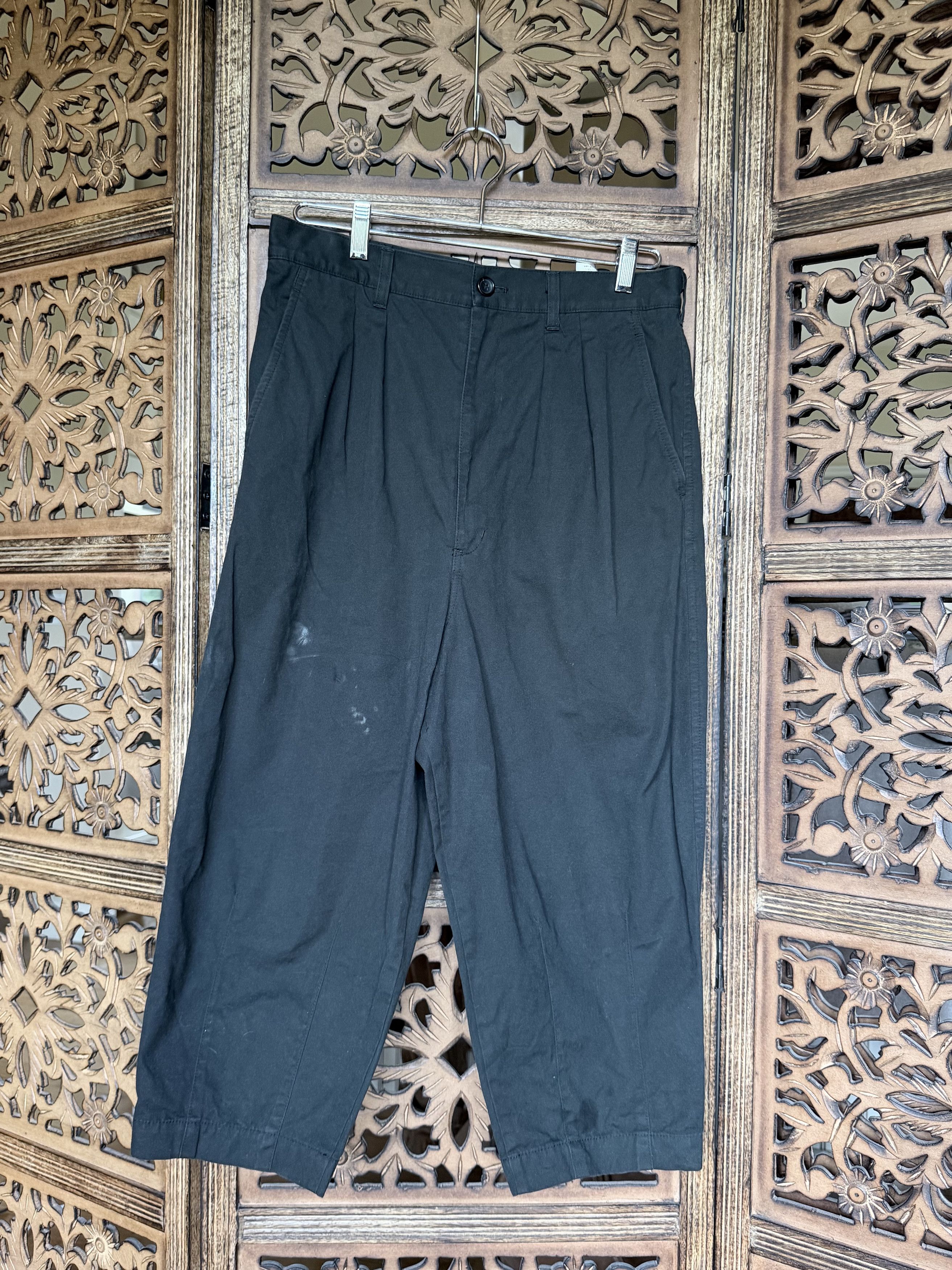 Comme des Garcons Homme COMME DES GARCONS HOMME Drop-Crotch Trousers Size US 30 / EU 46 - 1 Thumbnail