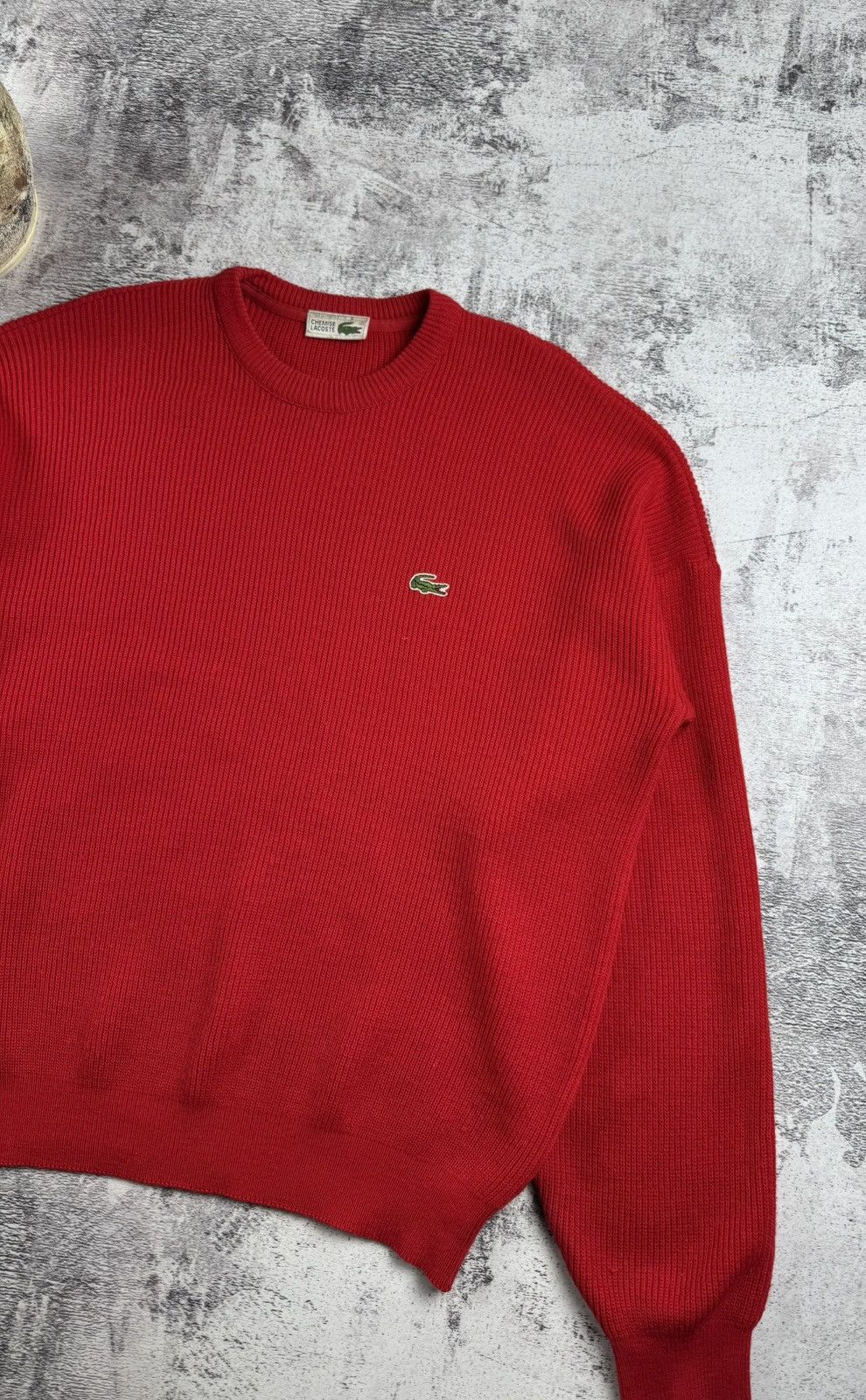 Lacoste Chemise Lacoste 5 Laine Wool France Acrylic Sweater Pullover Size US L / EU 52-54 / 3 - 5 Thumbnail