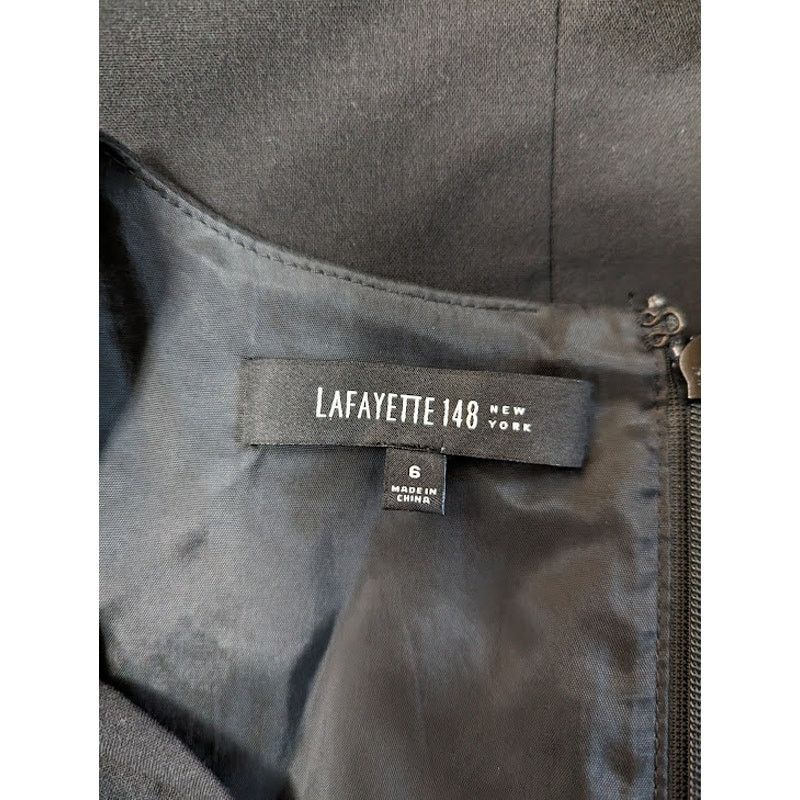 Lafayette 148 Lafayette 148 New York wool sheath v neck dress size 6 Size M / US 6-8 / IT 42-44 - 7 Thumbnail