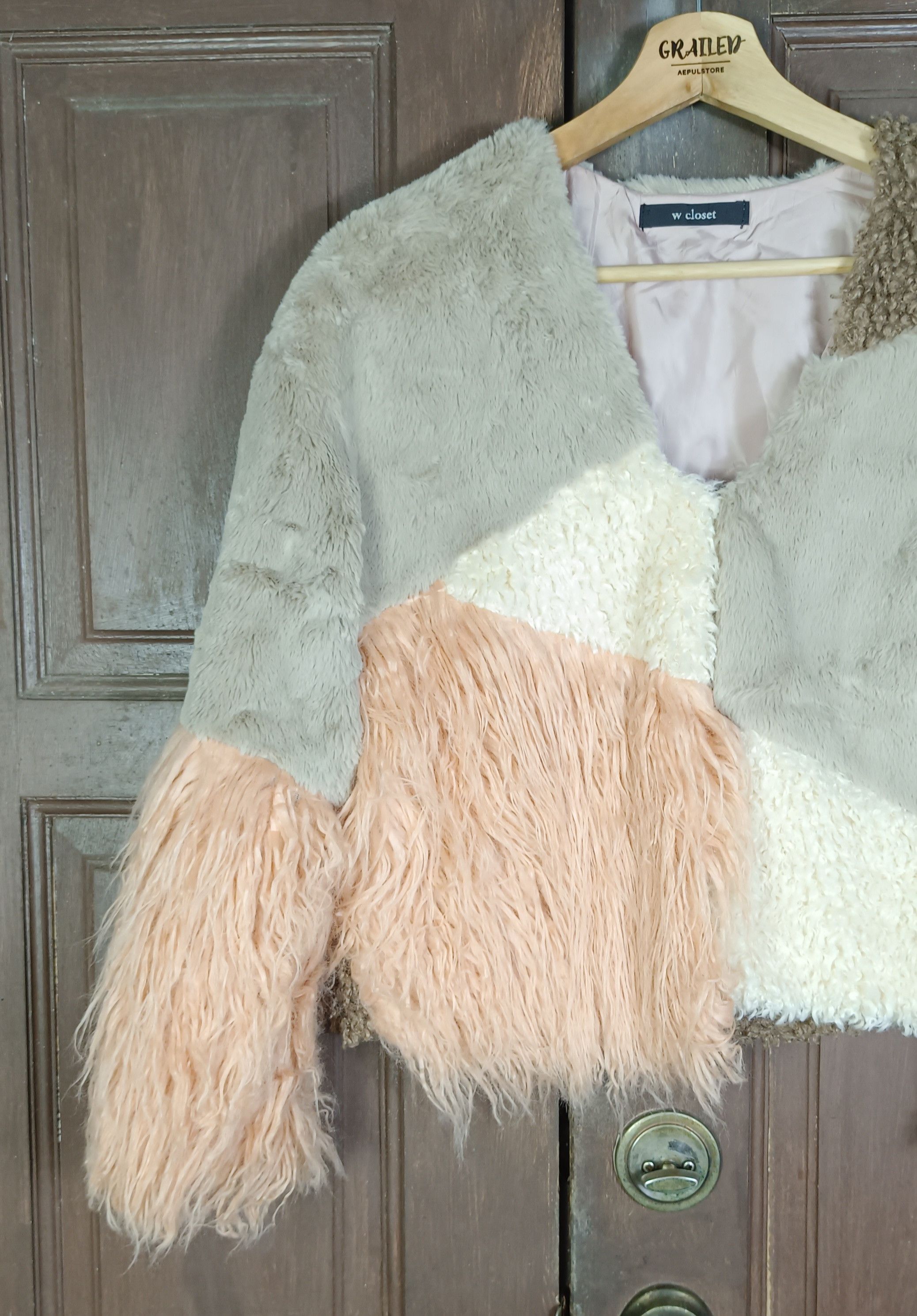 Designer × Japanese Brand W Colset Fur Outwear Size M / US 6-8 / IT 42-44 - 7 Thumbnail