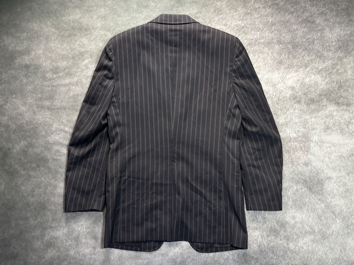 Dolce & Gabbana Dolce & Gabbana Suit Jacket Striped Wool Blazer Size 38R - 17 Thumbnail