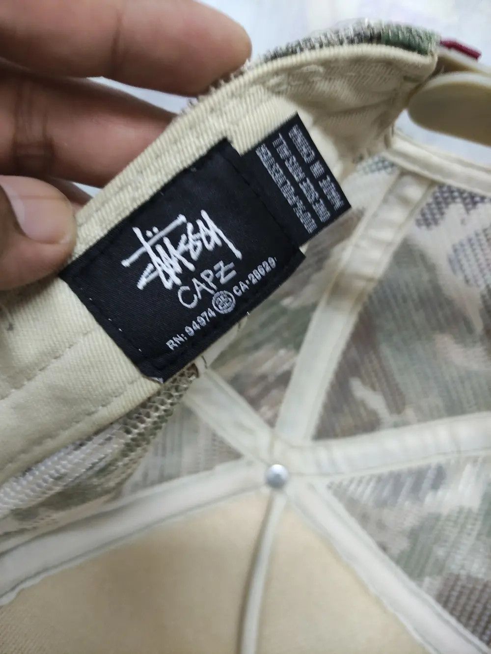 Stussy STUSSY "JUDGE NOT, BEFORE YOU JUDGE YOURSELF!" TRUCKER CAP Size ONE SIZE - 11 Thumbnail
