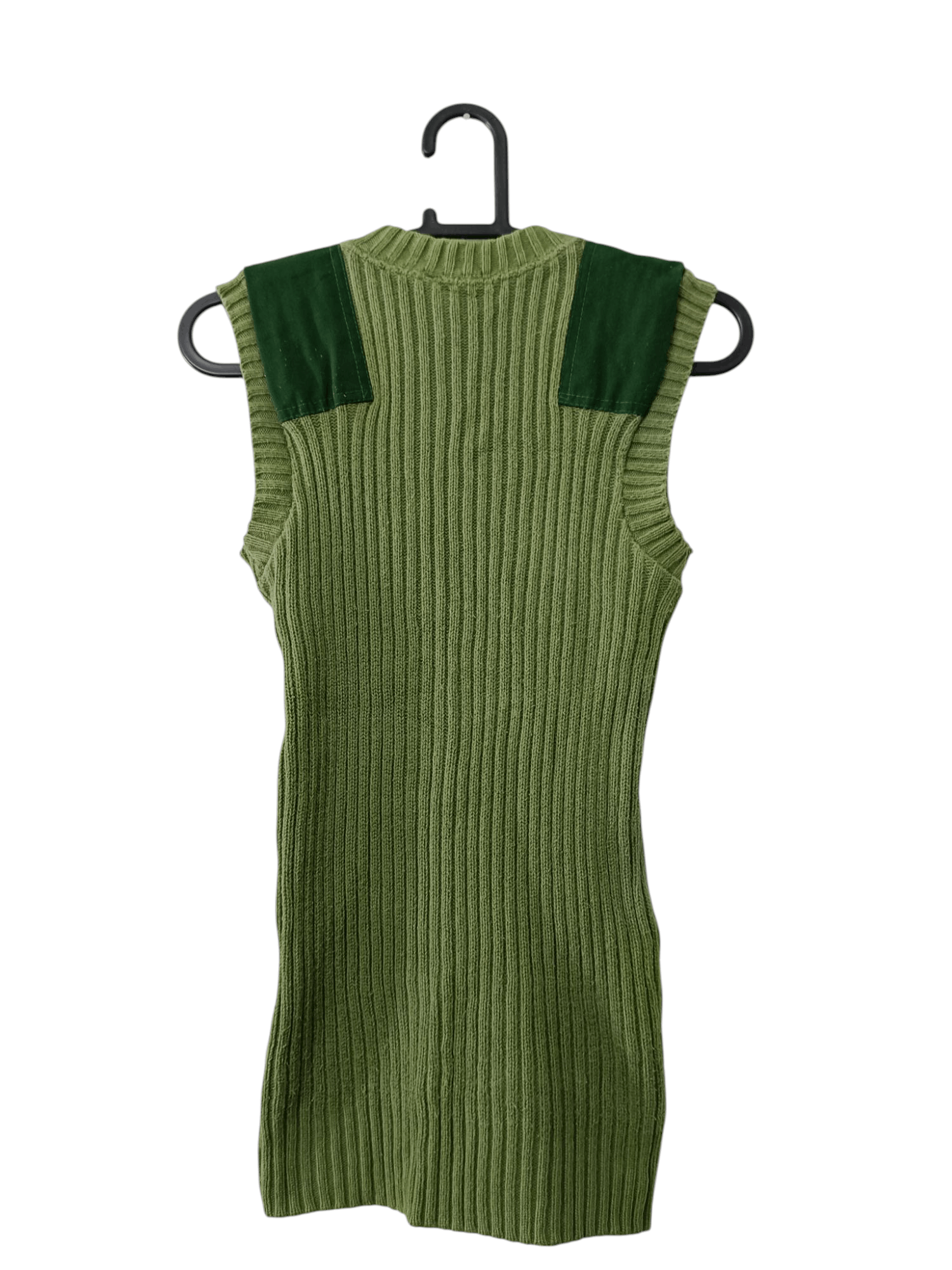 Vintage Vintage military green sweater sleeveless Size US S / EU 44-46 / 1 - 2 Thumbnail