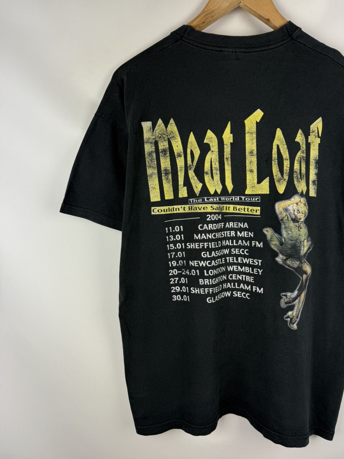 Band Tees Meat Loaf The Last World Tour VTG 2004 Band Graphic T Shirt Size US L / EU 52-54 / 3 - 13 Thumbnail