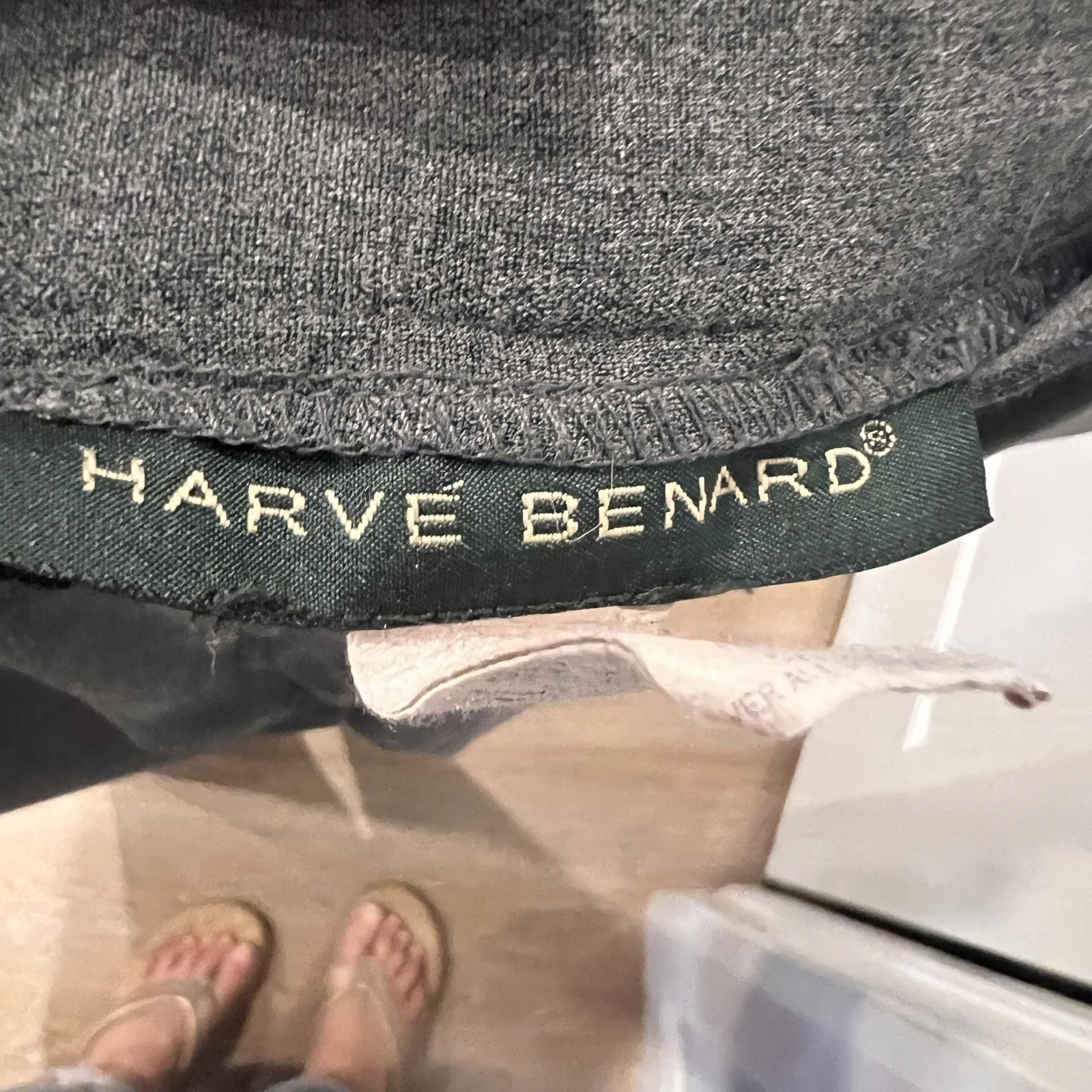 Harve Benard Harvé Benard Women's Gray Dress Pants Size 30" / US 8 / IT 44 - 3 Thumbnail