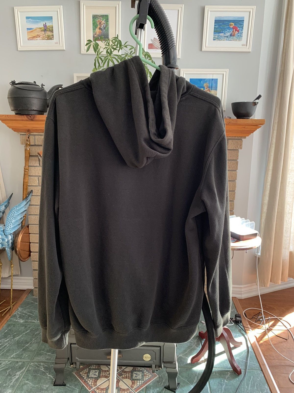 Champion Black Champion Hoodie Size US XL / EU 56 / 4 - 2 Thumbnail