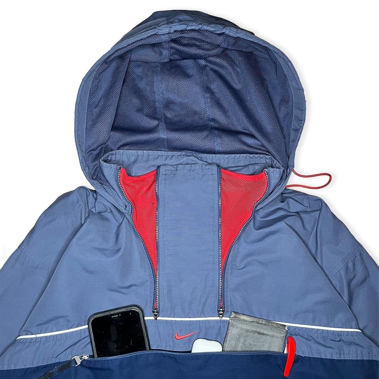 Nike 00’s Nike Ventilated Dual Zip Hooded Technical Jacket Size US L / EU 52-54 / 3 - 5 Thumbnail