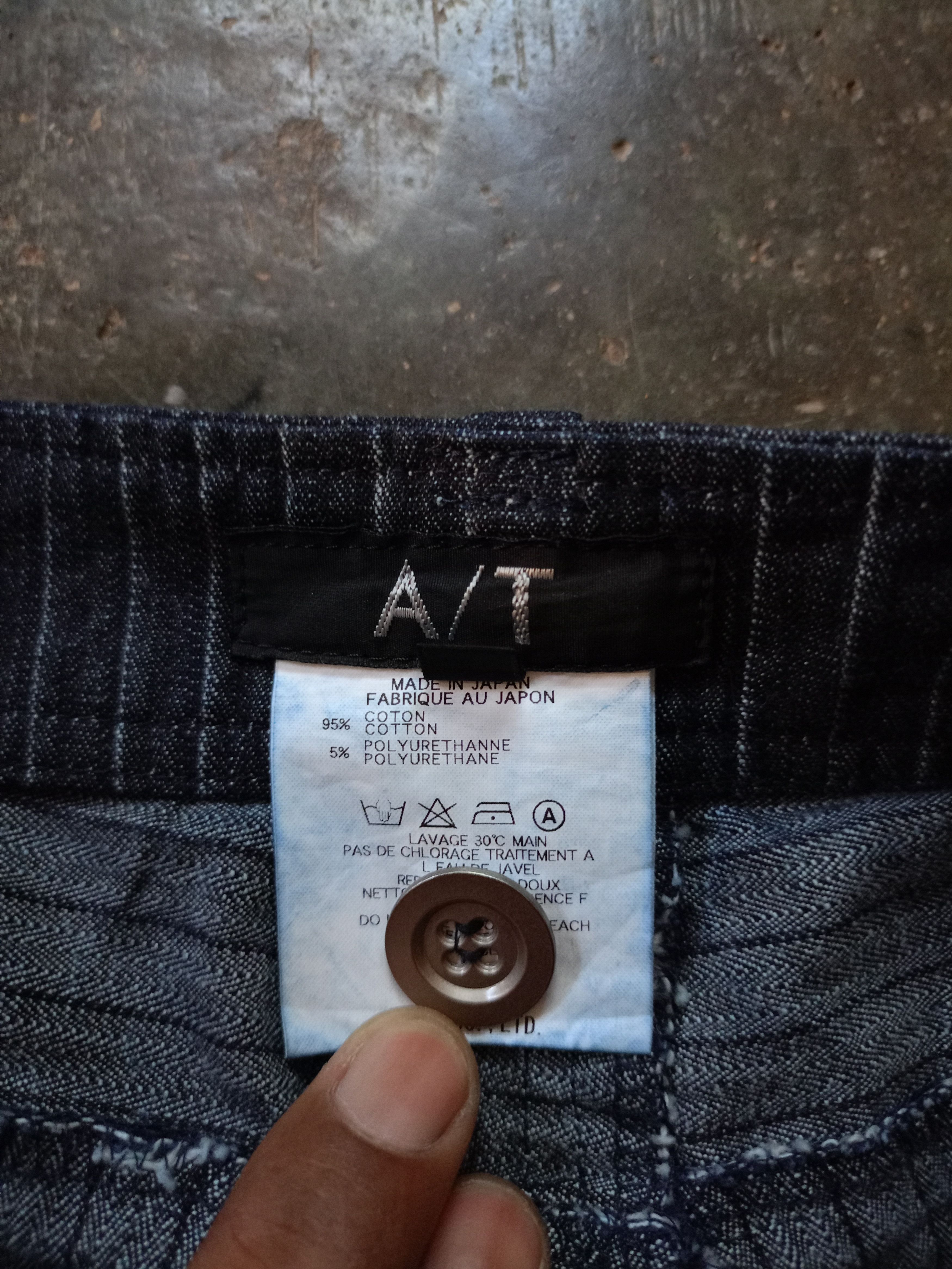 ATSURO TAYAMA × Designer × Japanese Brand Atsuro Tayama striped Pants Size 27" / US 4 / IT 40 - 6 Thumbnail