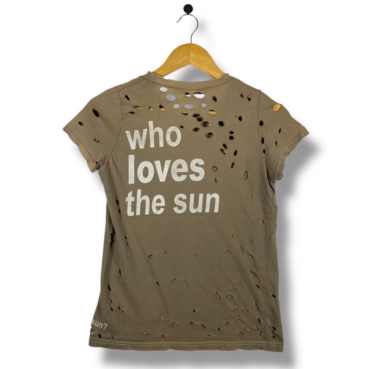 Japanese Brand Japanese Brand ROSE Who Loves The Sun Rips Style Women Tops Size M / US 6-8 / IT 42-44 - 5 Thumbnail