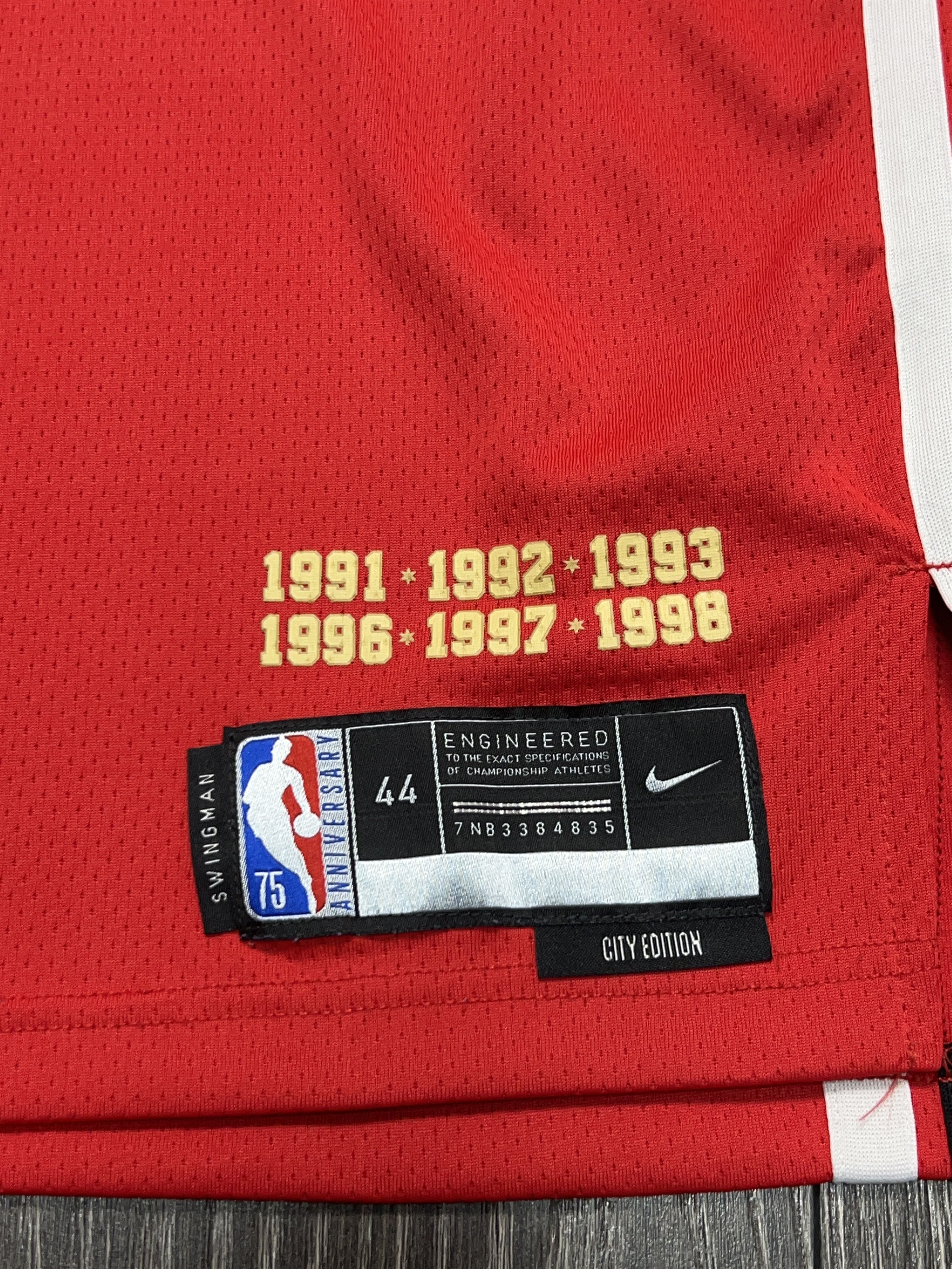 Nike Chicago Bulls #8 LAVINE NBA Swingman Basketball Jersey Shirt Size US L / EU 52-54 / 3 - 4 Thumbnail