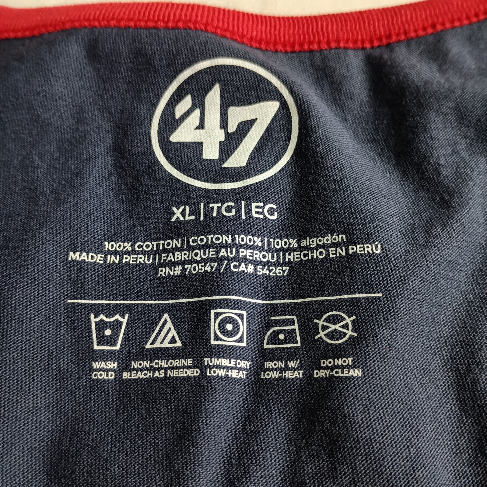 47 Brand '47 Atlanta Braves Atlas Blue Tank Top Men’s XL NWT MLB Size US XL / EU 56 / 4 - 3 Thumbnail