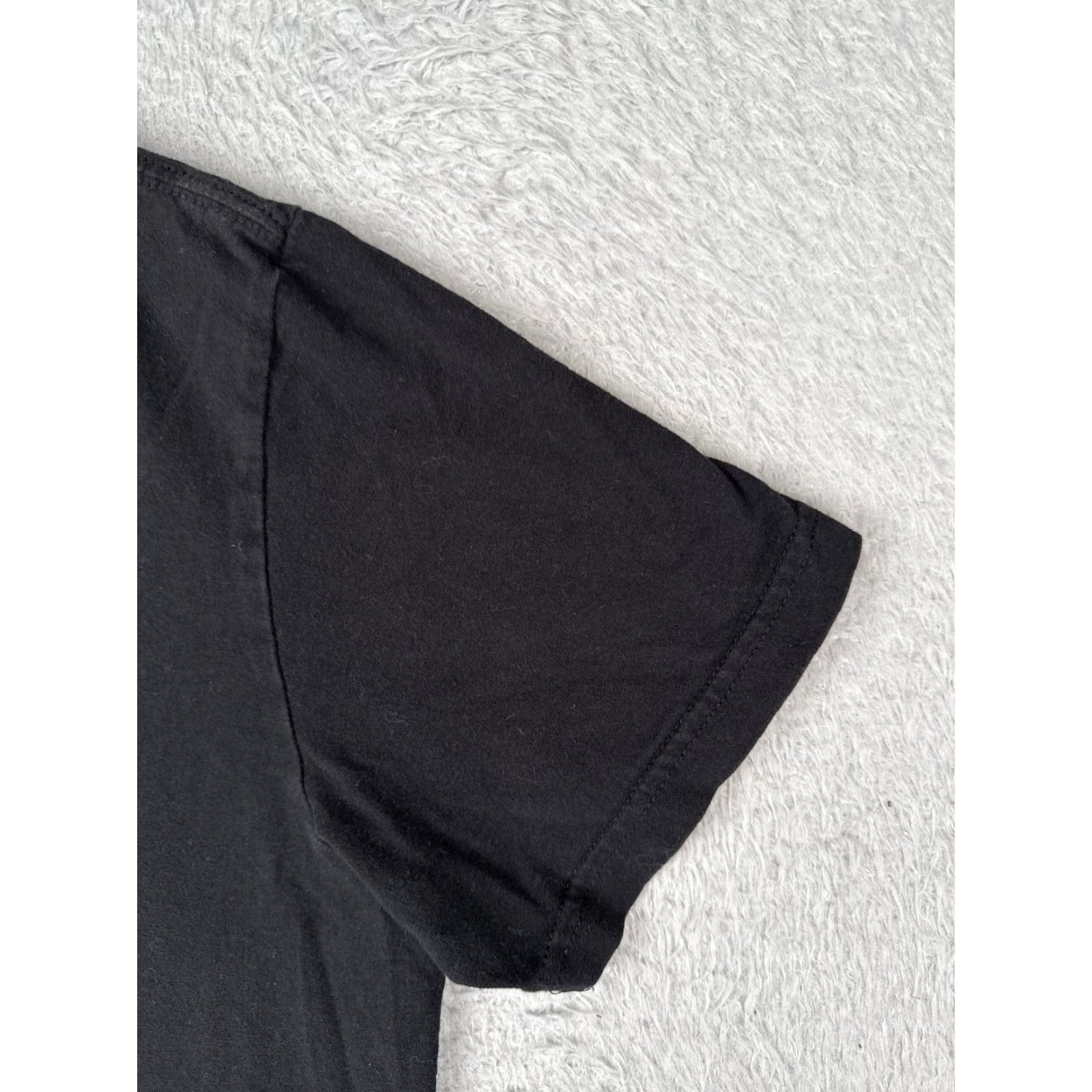 The North Face VINTAGE The North Face Shirt Men M Black Camo Logo Crew Neck Cotton All Seasons Mens Size US M / EU 48-50 / 2 - 2 Thumbnail