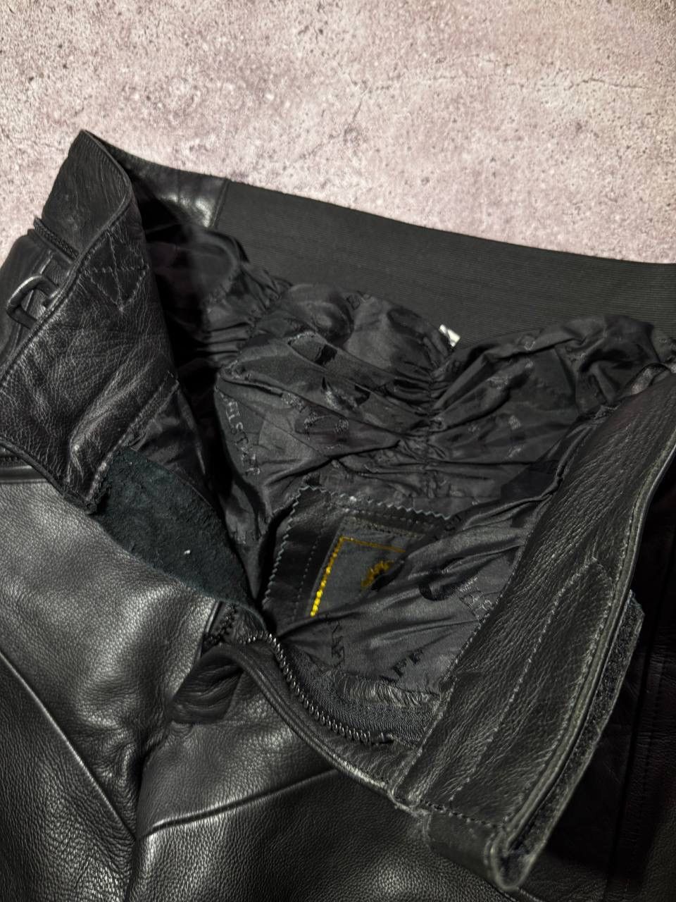 Belstaff Belstaff Moto Vintage Leather Track Suit Jacket + Pants bike Size US M / EU 48-50 / 2 - 20 Thumbnail