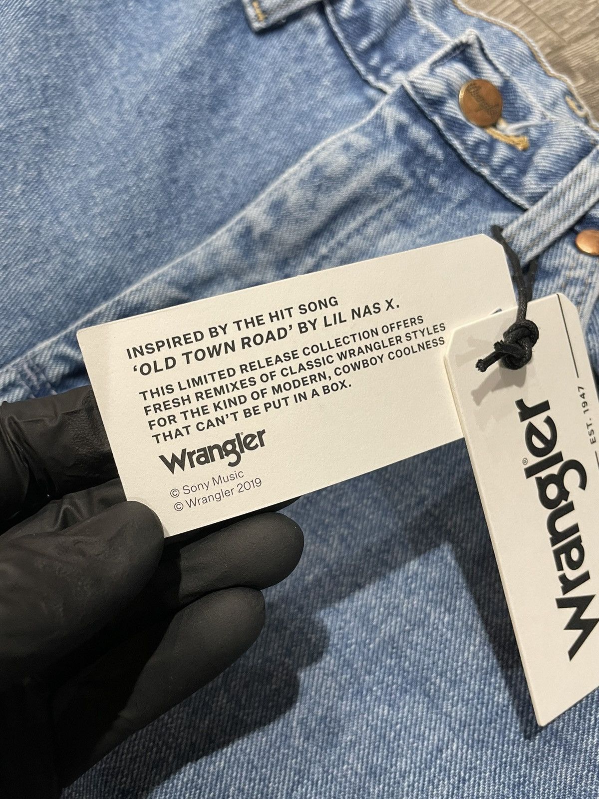 Urban Outfitters 2019 Wrangler x Lil Nas x UO Original Denim Pants Size US 30 / EU 46 - 5 Thumbnail