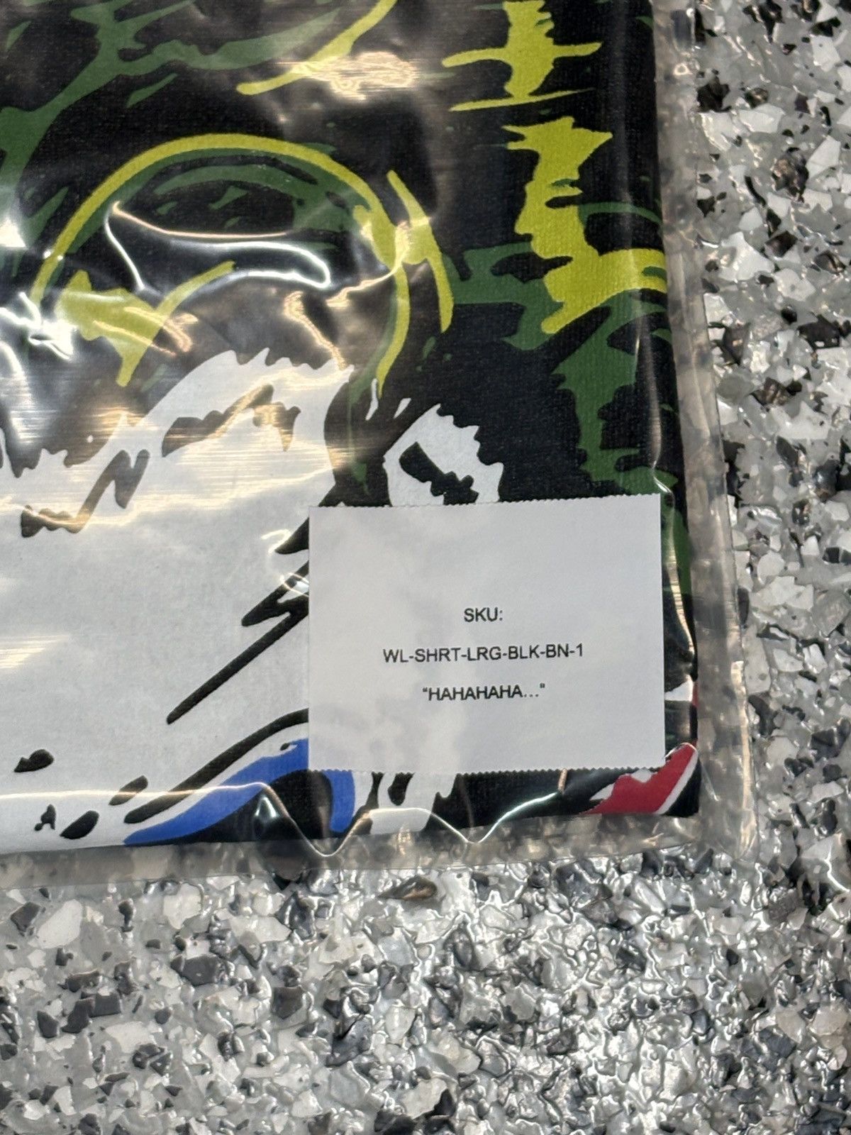 Warren Lotas 2022 Warren Lotas The Joker “HAHAHAHA” Black T-Shirt Size L Size US L / EU 52-54 / 3 - 8 Thumbnail