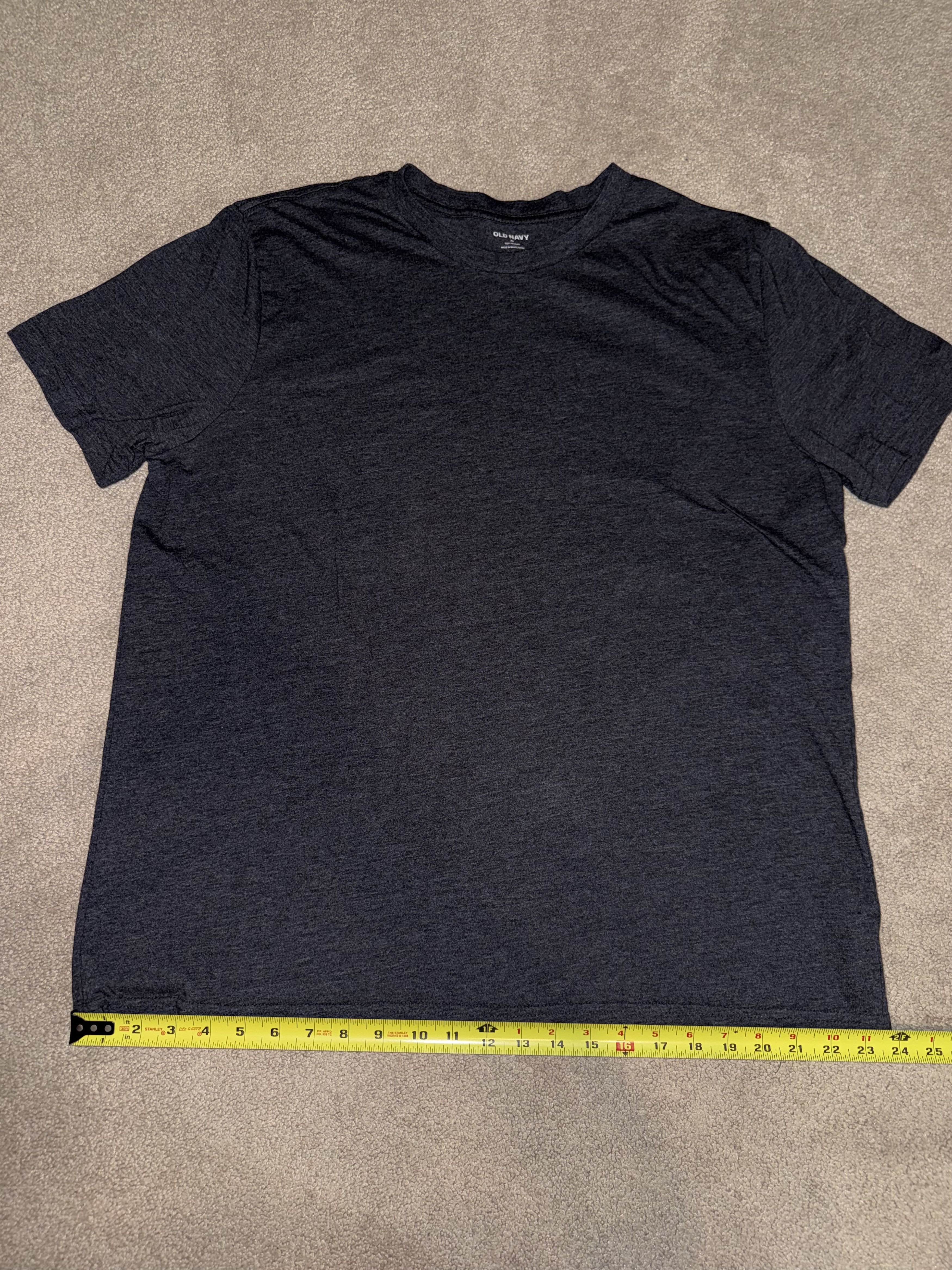 Old Navy Baggy Blank Black Tee Breathable Old Navy Size US XL / EU 56 / 4 - 4 Thumbnail