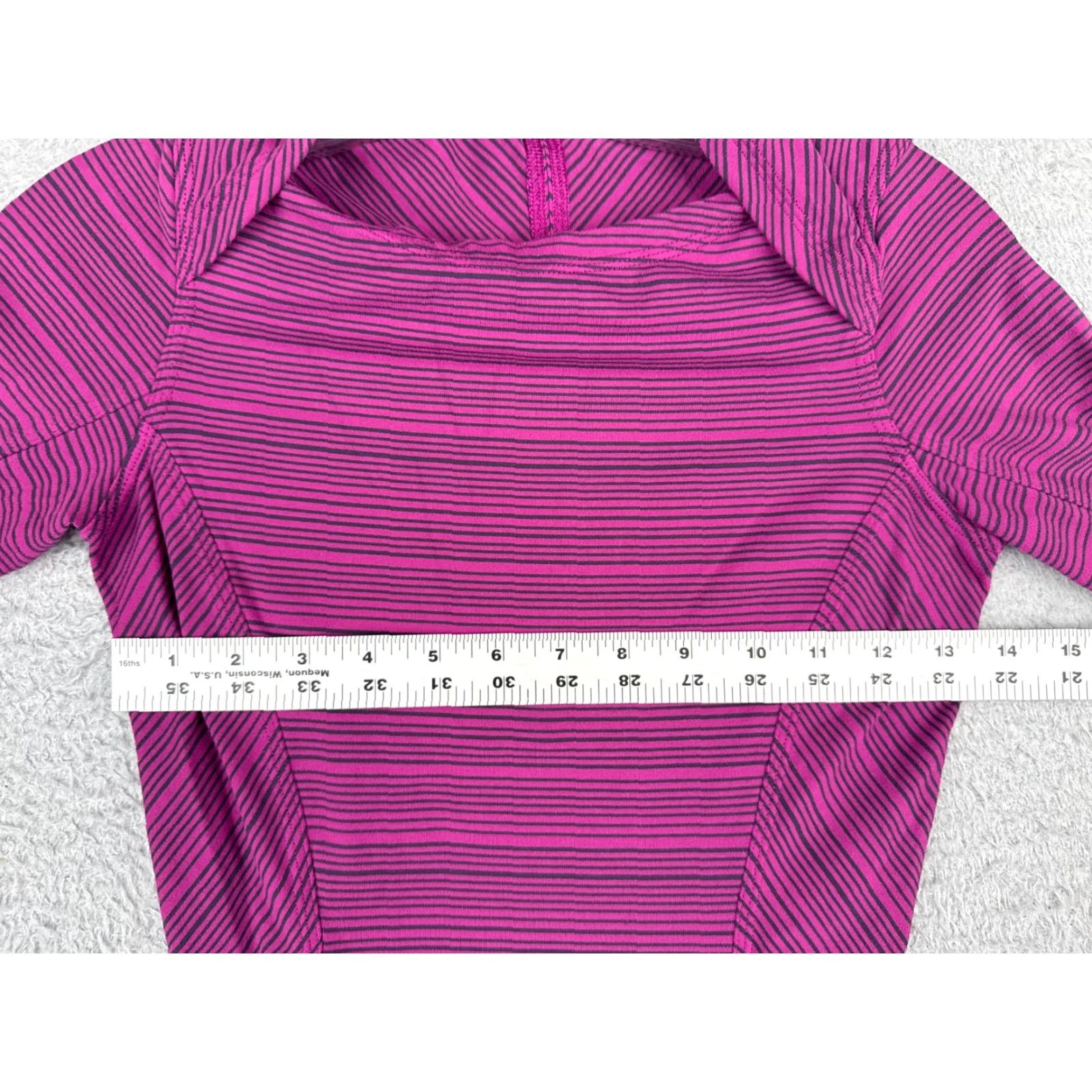 Lululemon Lululemon Shirt Women Purple 2 Long Sleeve Kanto Catch Me W3K61S Size XS / US 0-2 / IT 36-38 - 6 Thumbnail