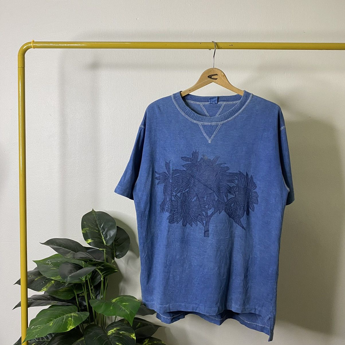 Japanese Brand × Toyo Enterprises × Warehouse Cab Clothing Union Made Sunflower SS Sweatshirt Size US L / EU 52-54 / 3 - 1 Thumbnail