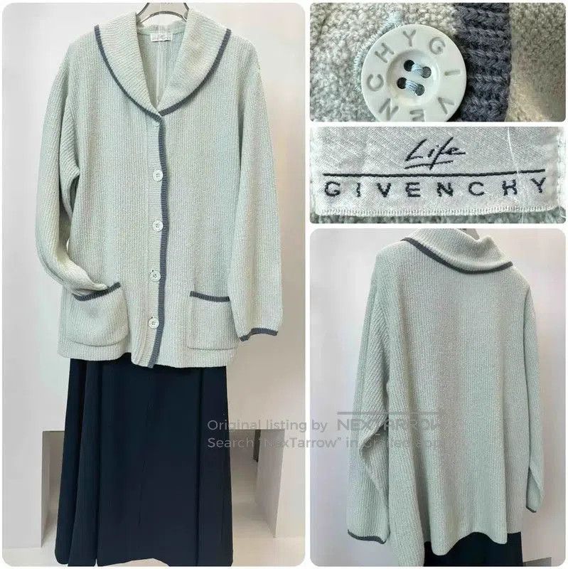 Givenchy Givenchy Light Green Wool Cardigan for Women . Size XXS / US 00 / IT 34 - 1 Thumbnail