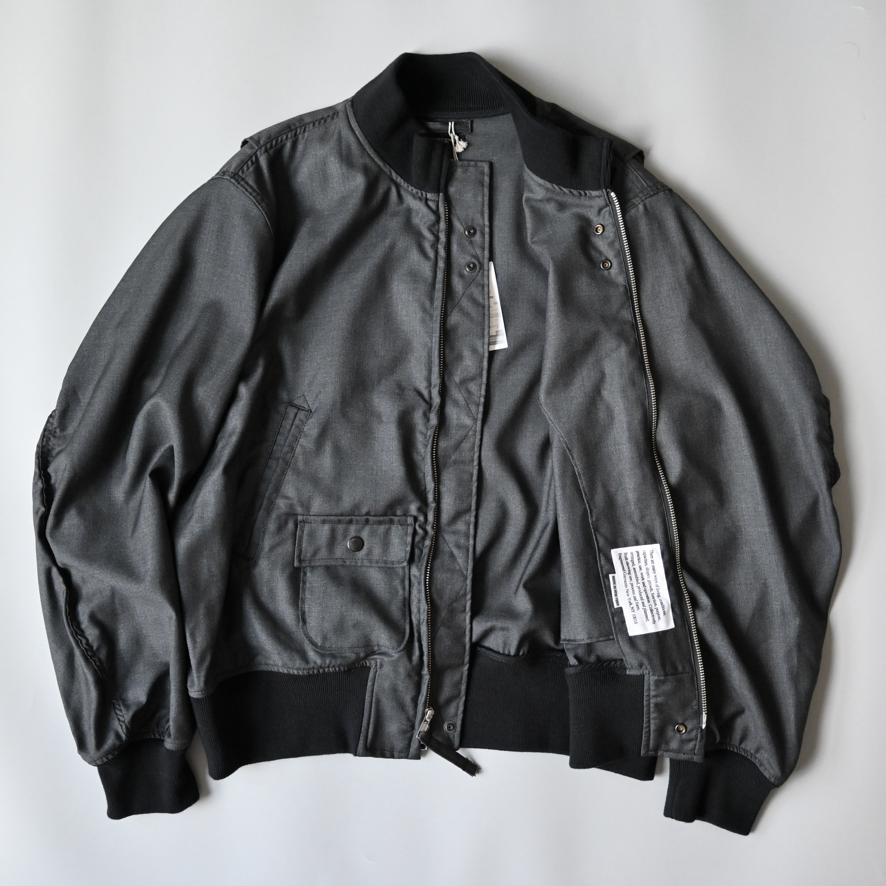 Engineered Garments UNUSED, ENGINEERED GARMENTS, Tanker Jacket, Wool, Charcoal Size US M / EU 48-50 / 2 - 6 Thumbnail