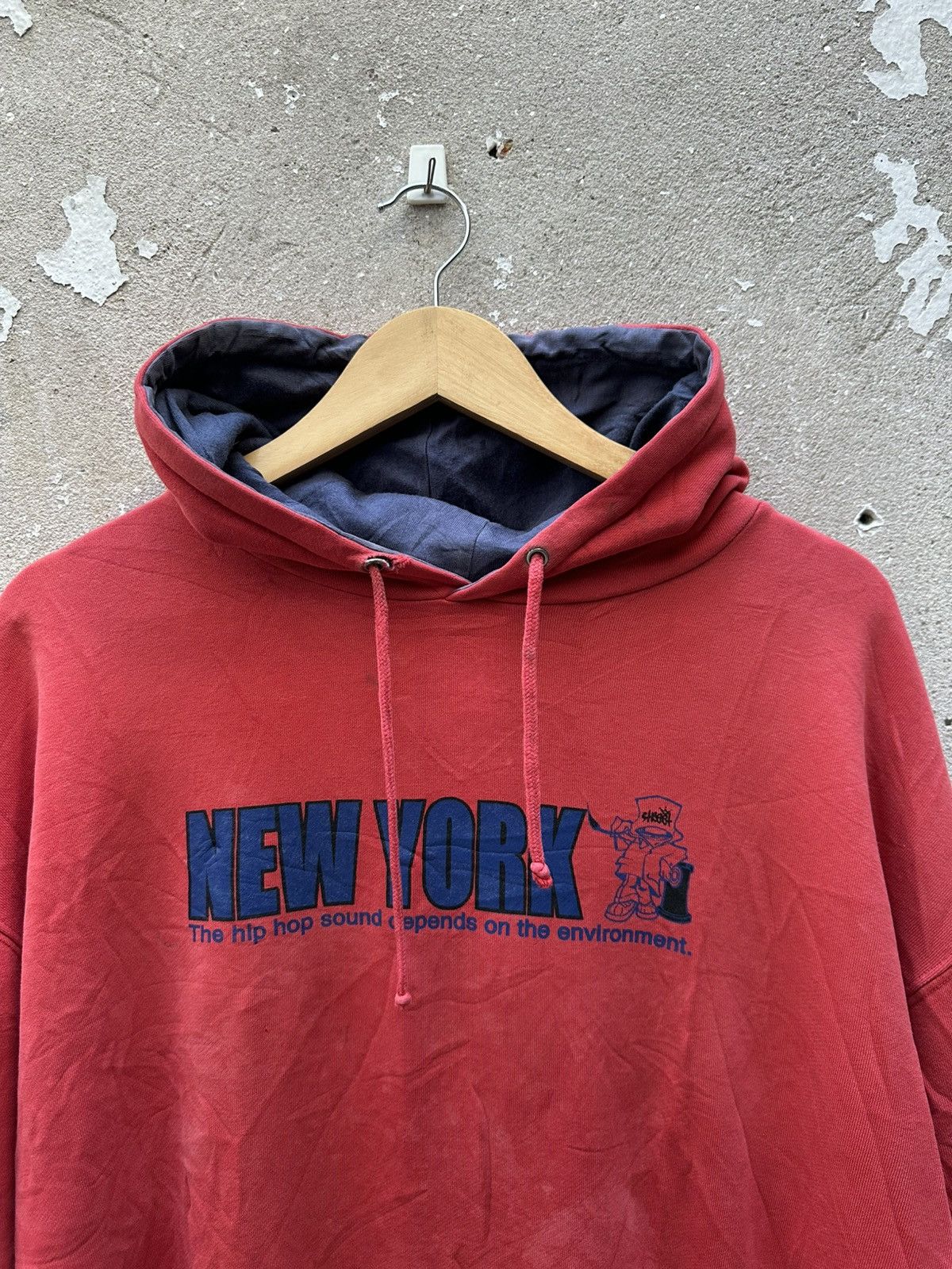 Vintage Vintage Y2K Hiphop Embroidery Hoodies Size US XL / EU 56 / 4 - 3 Thumbnail