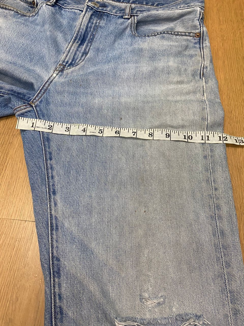 Japanese Brand Vintage Uniqlo Jeans Distressed Denim Jeans Size US 34 / EU 50 - 5 Thumbnail