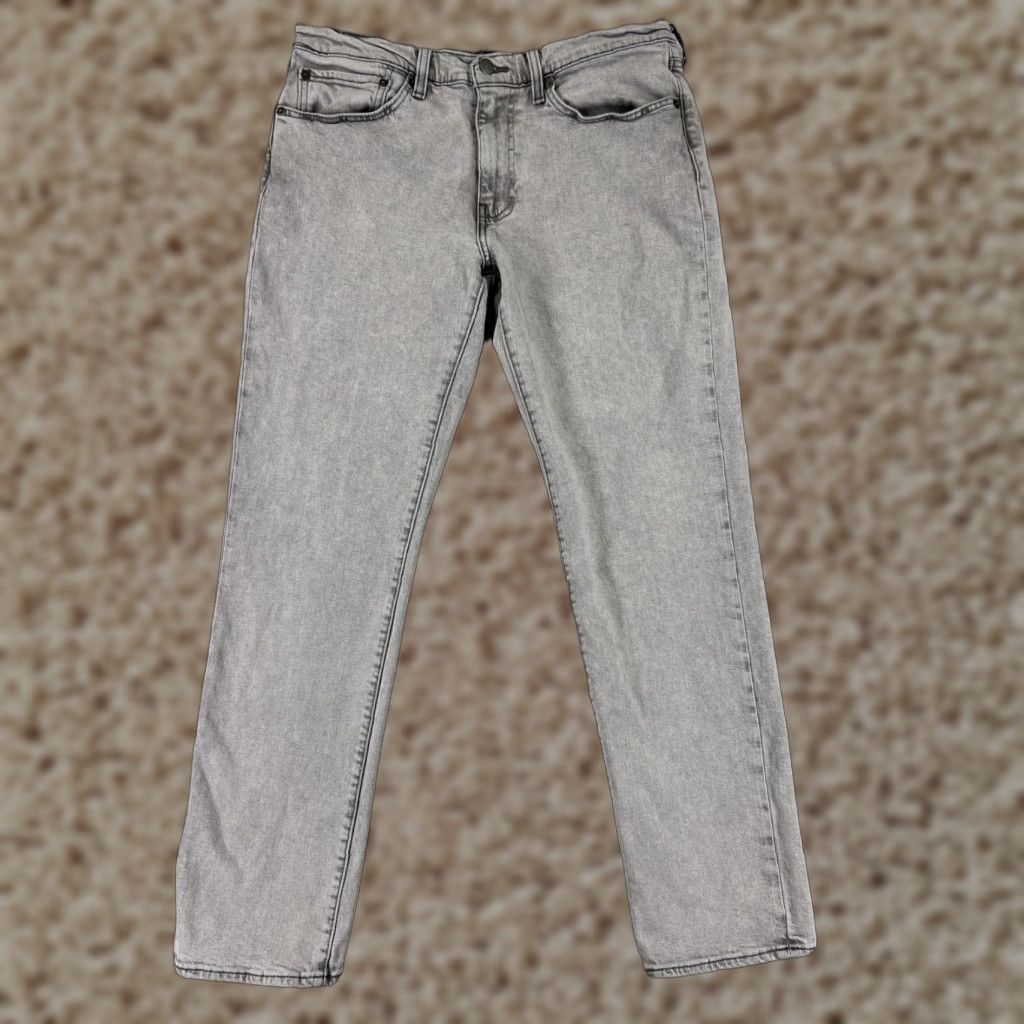 Levi's Levi's 511 Slim Fit Jeans Men's 34 Gray Denim Cotton Blend Straight Low Rise 32 Inseam Size US 34 / EU 50 - 1 Thumbnail