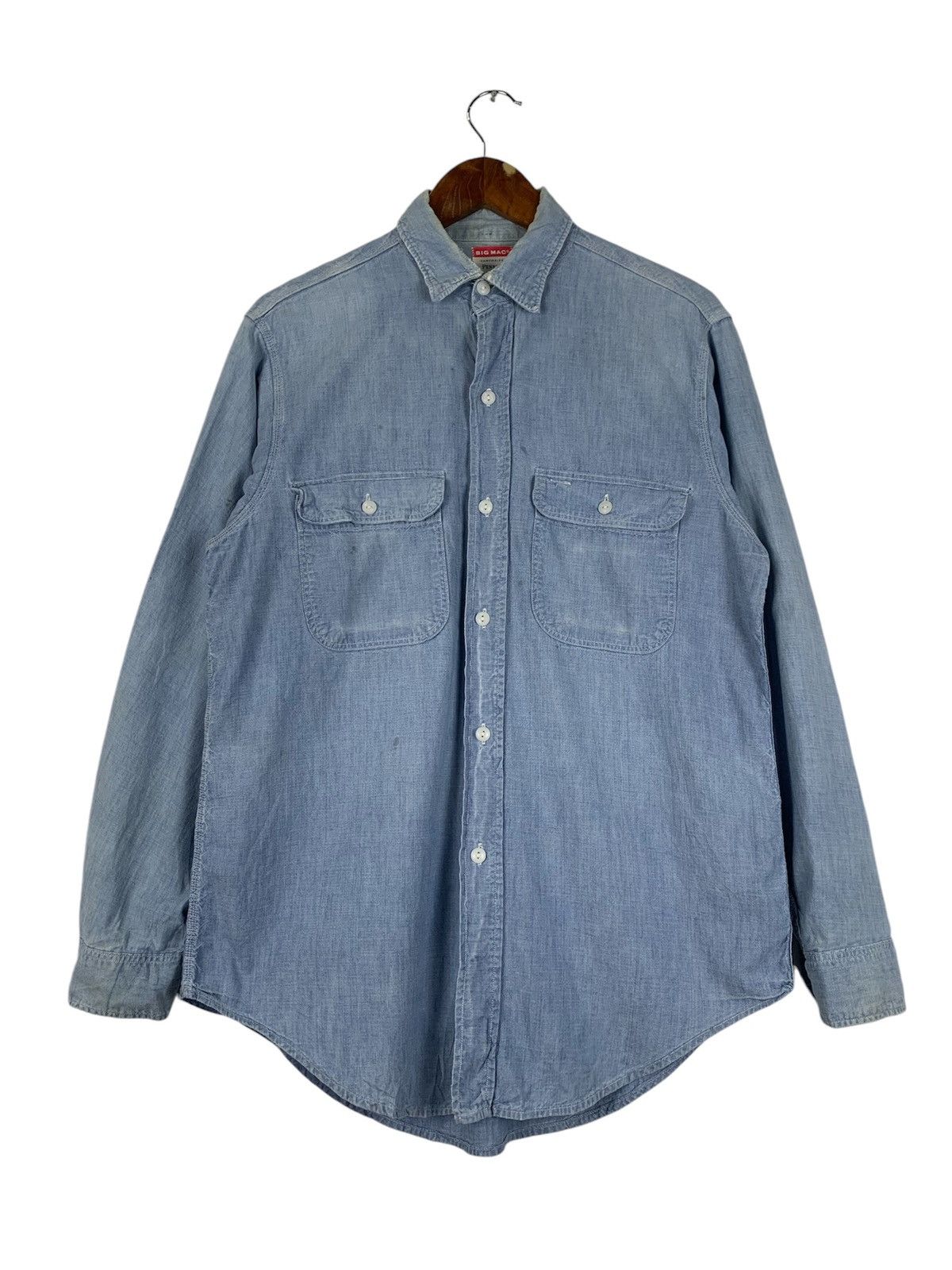 Big Mac Vintage Big Mac denim button up Size US M / EU 48-50 / 2 - 1 Thumbnail