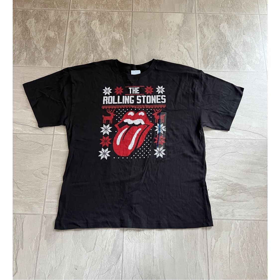 The Rolling Stones The Rolling Stones Christmas T-Shirt Size Large NEW Size L / US 10 / IT 46 - 1 Thumbnail
