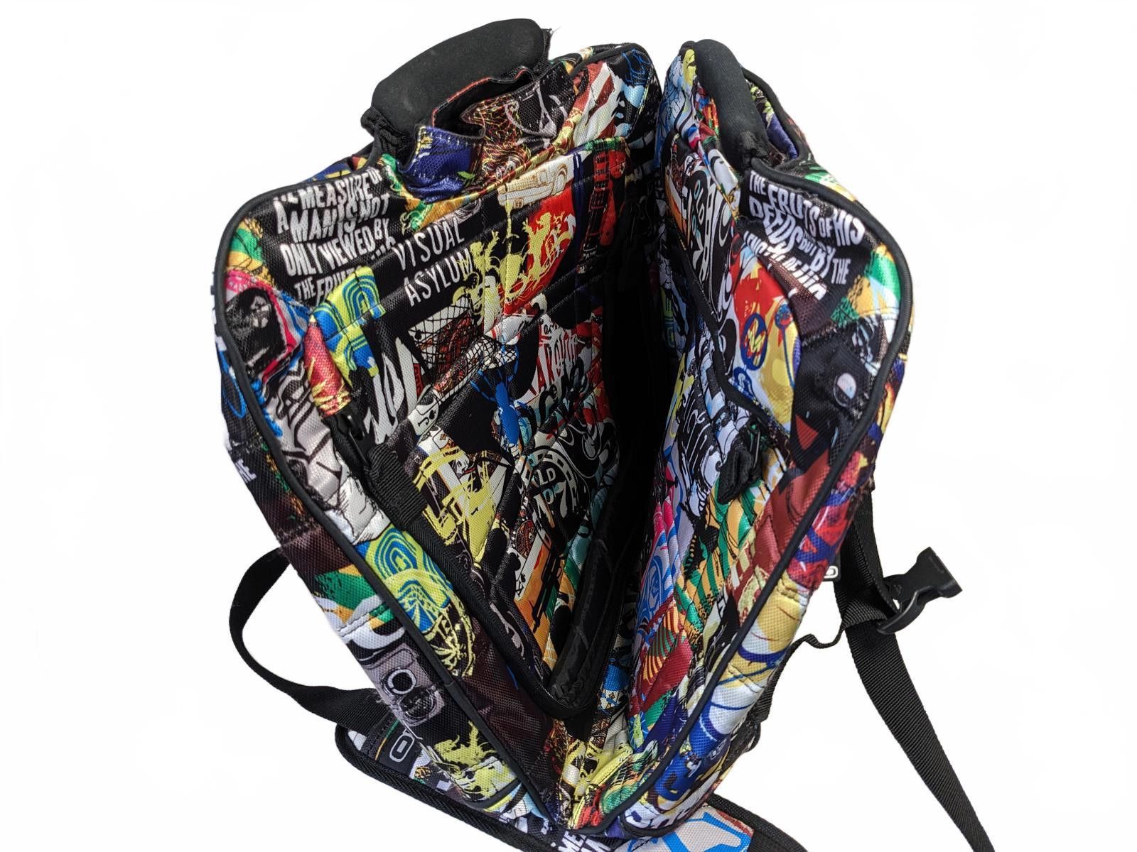 Ogio Ogio Visual Asylum China Messenger Bag Streetwear Graffiti Size ONE SIZE - 9 Thumbnail
