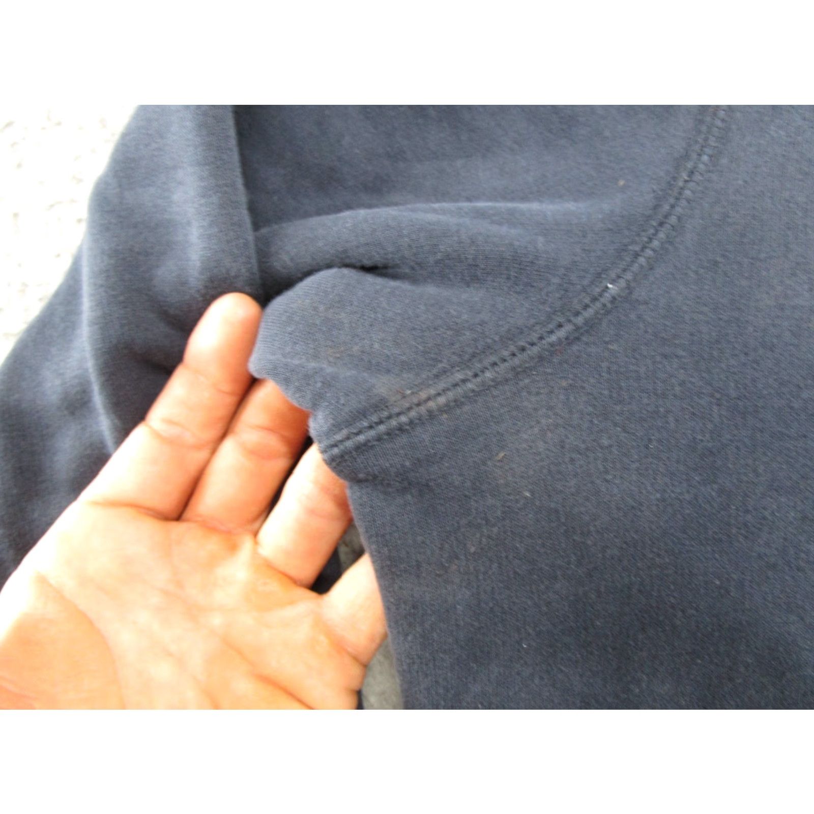 Nike VINTAGE Nike The Athletic Dept. Spell Out Big Swoosh Hoodie M Skater Grunge Faded Blue Mens Pullover Hooded Sportswear Grunge 90s Size US M / EU 48-50 / 2 - 3 Thumbnail