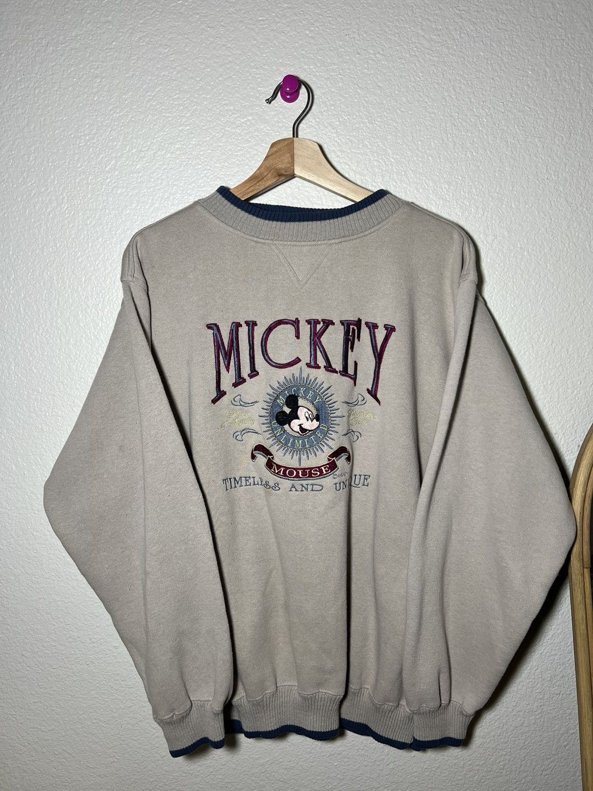 Disney Vintage 80’s Disney Mickey Mouse Sweater Size US L / EU 52-54 / 3 - 1 Thumbnail