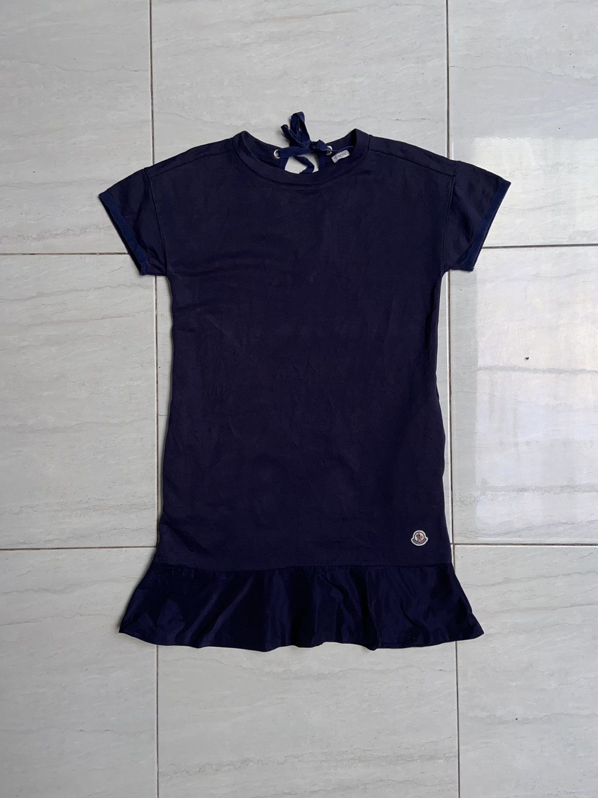 Moncler MONCLER Purple Midi Dress Size US S / EU 44-46 / 1 - 1 Thumbnail