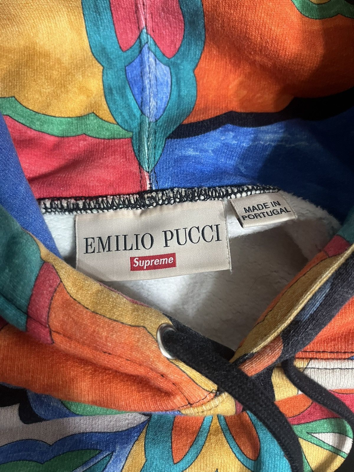 Supreme Emillio Pucci/Supreme Hooded Sweatshirt Size US XL / EU 56 / 4 - 4 Thumbnail