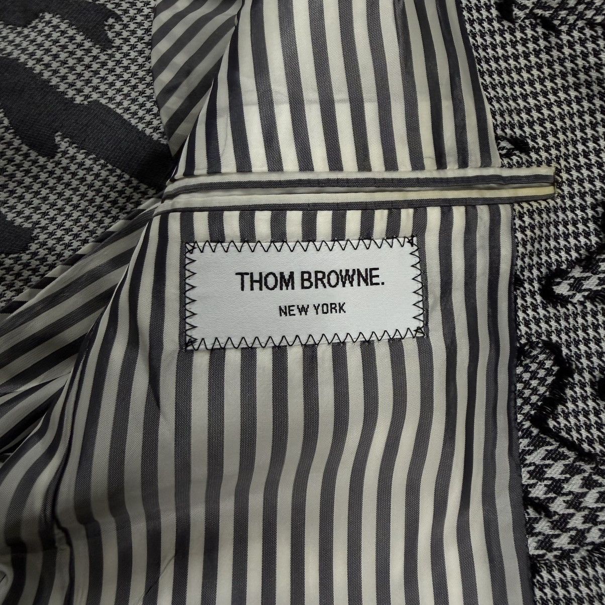 Thom Browne Thom Browne Houndstooth Camo Blazer Size US S / EU 44-46 / 1 - 13 Thumbnail