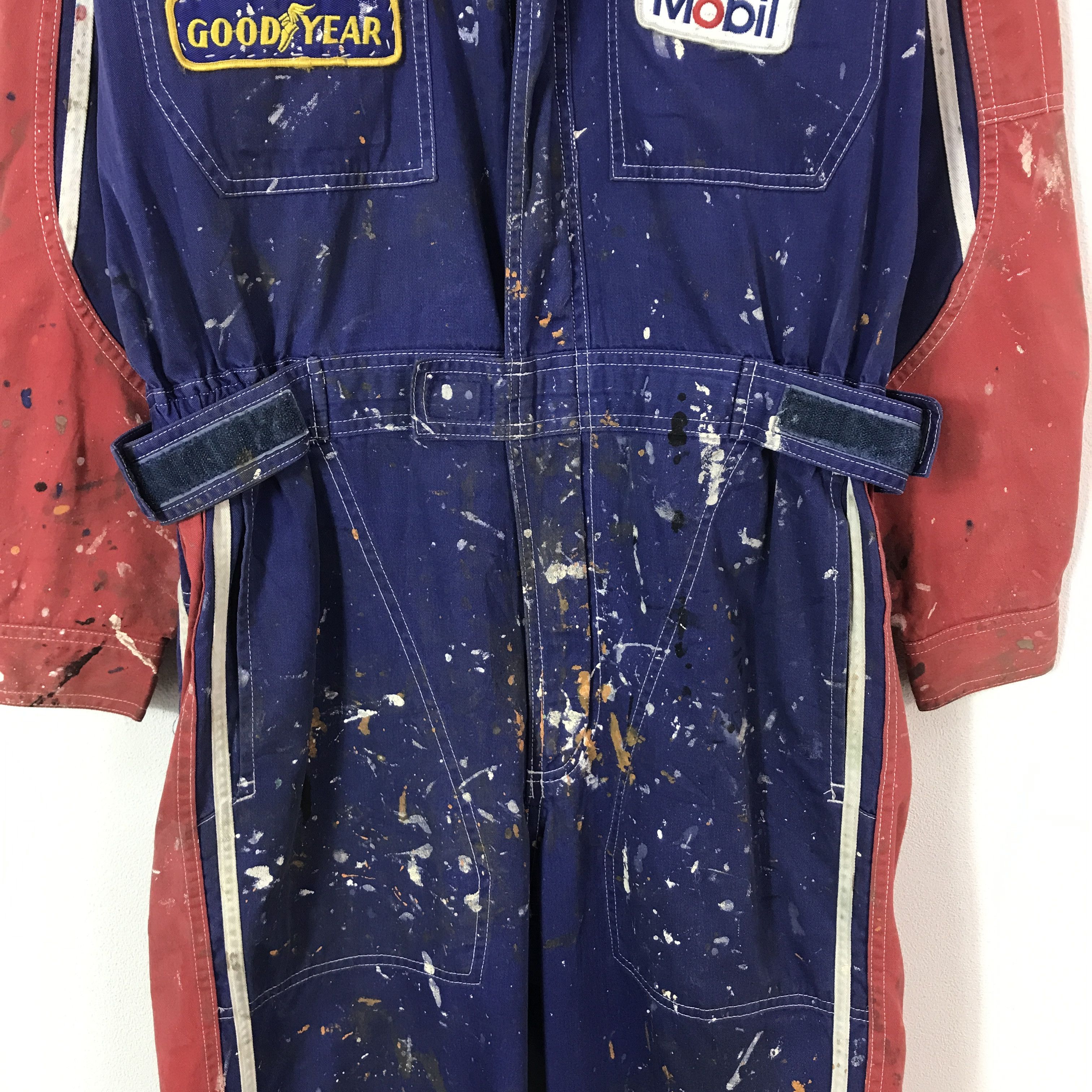 Japanese Brand Vtg Tokyo tecno toyopet Racing coverall painted style K70B20 Size US L / EU 52-54 / 3 - 4 Thumbnail