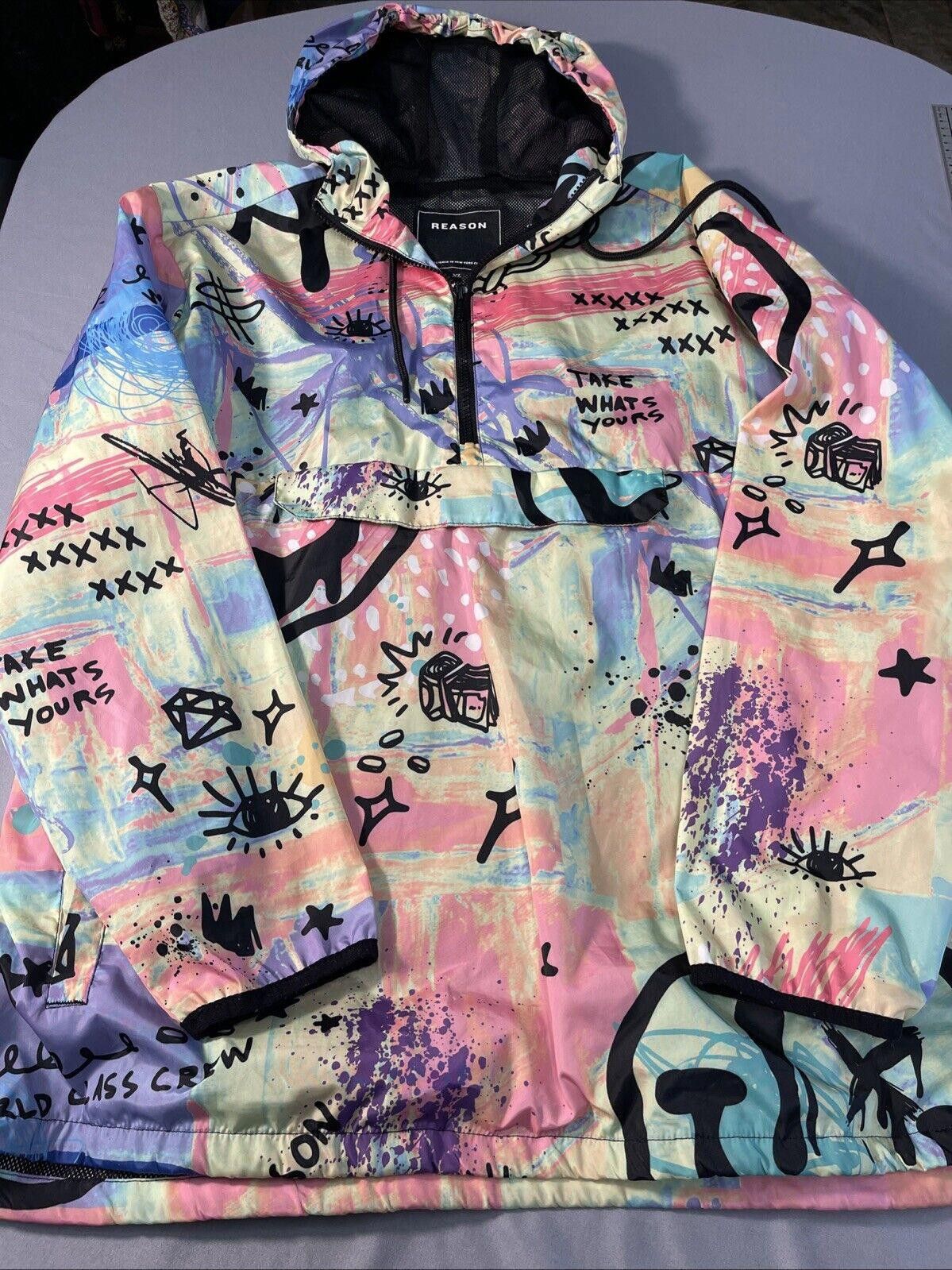 Designer Reason Windbreaker - Men’s XL Size US XL / EU 56 / 4 - 1 Thumbnail