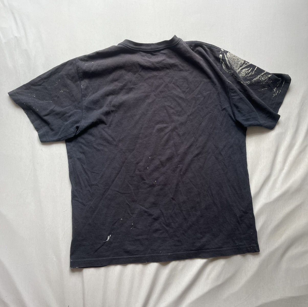 Carhartt Carhartt baggy fit streetwear vintage 2000s painted t shirt Size US L / EU 52-54 / 3 - 2 Thumbnail