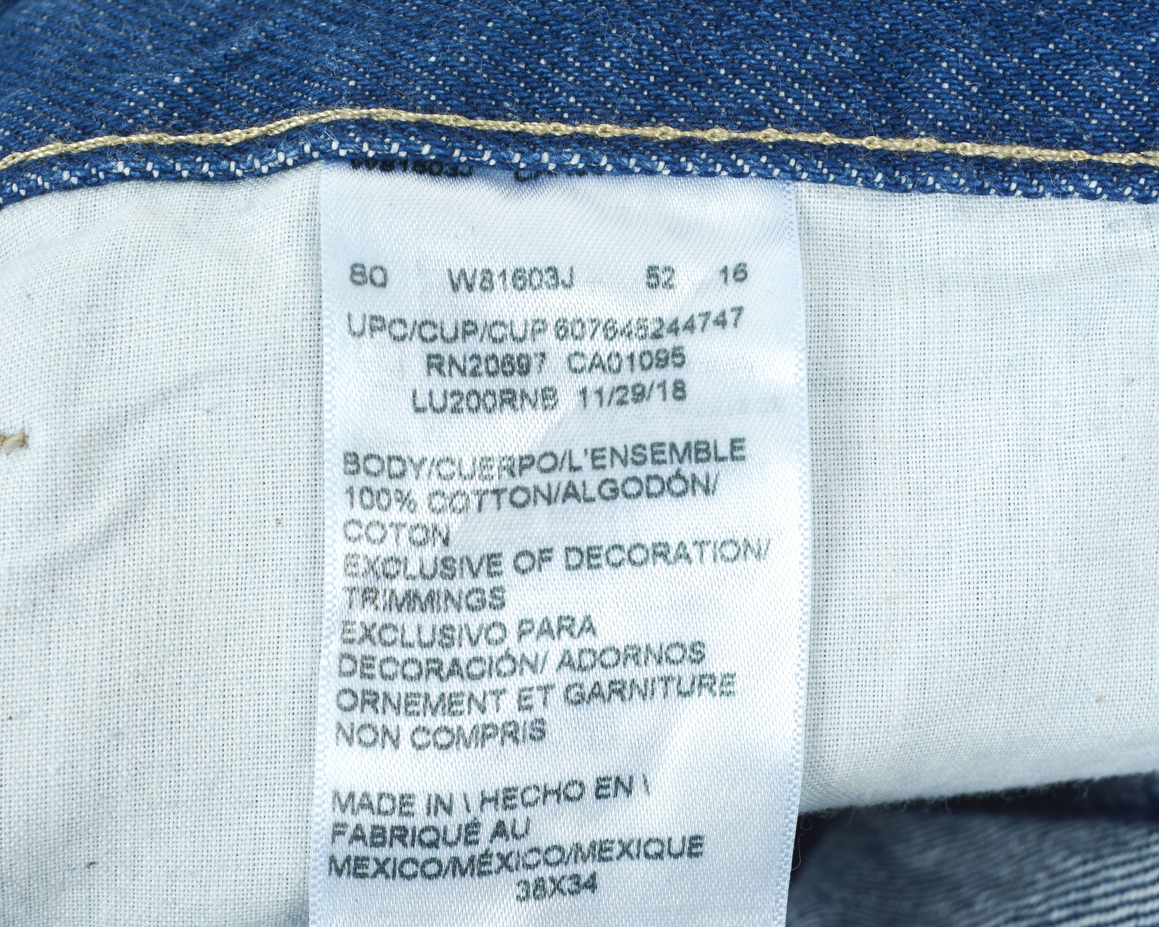 Dickies × Vintage Carpenter Baggy W38 L34 Pants Trousers Jeans Straight Blue Size US 38 / EU 54 - 8 Thumbnail